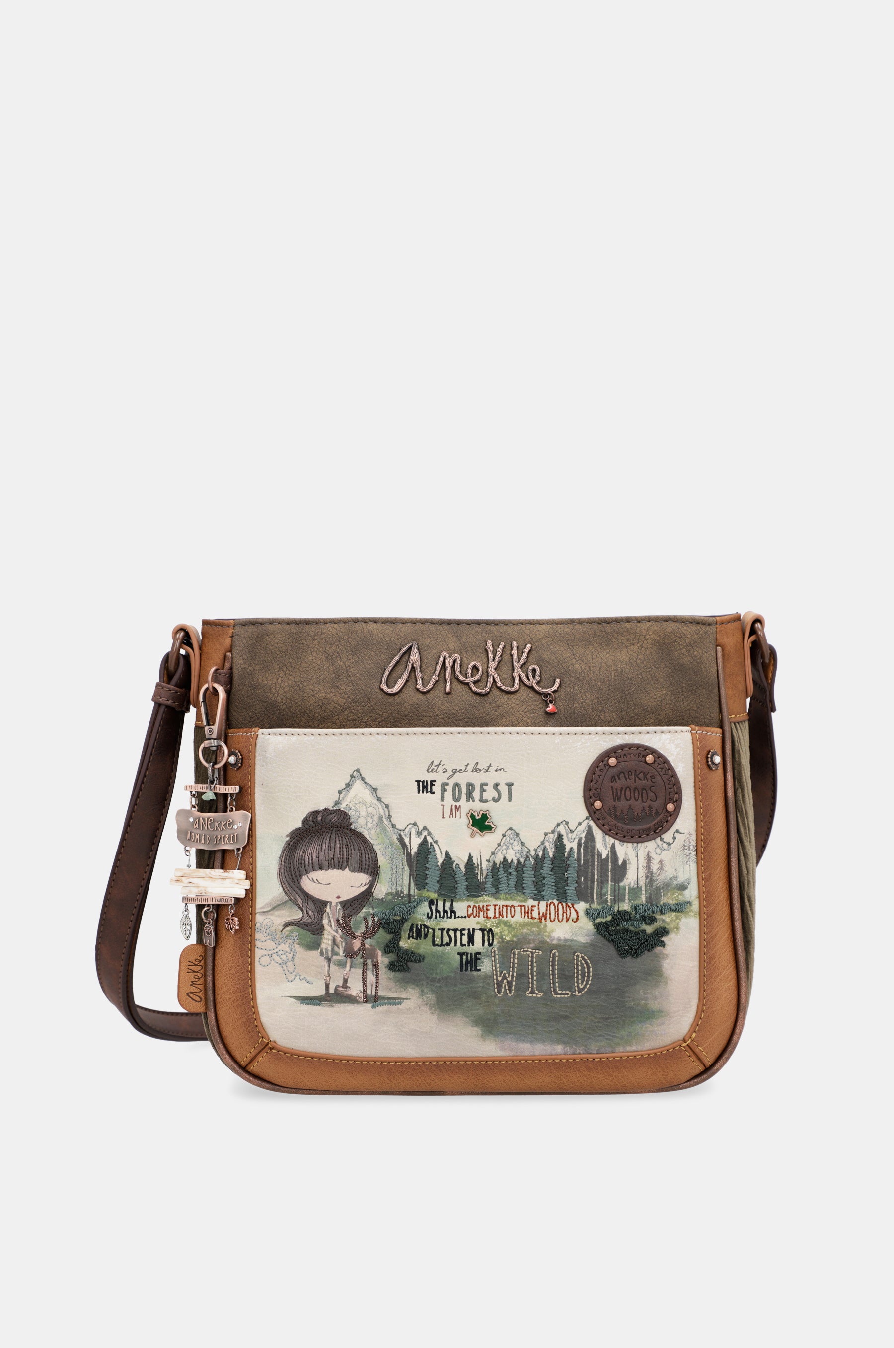 Le sac à bandoulière imprimé moyen