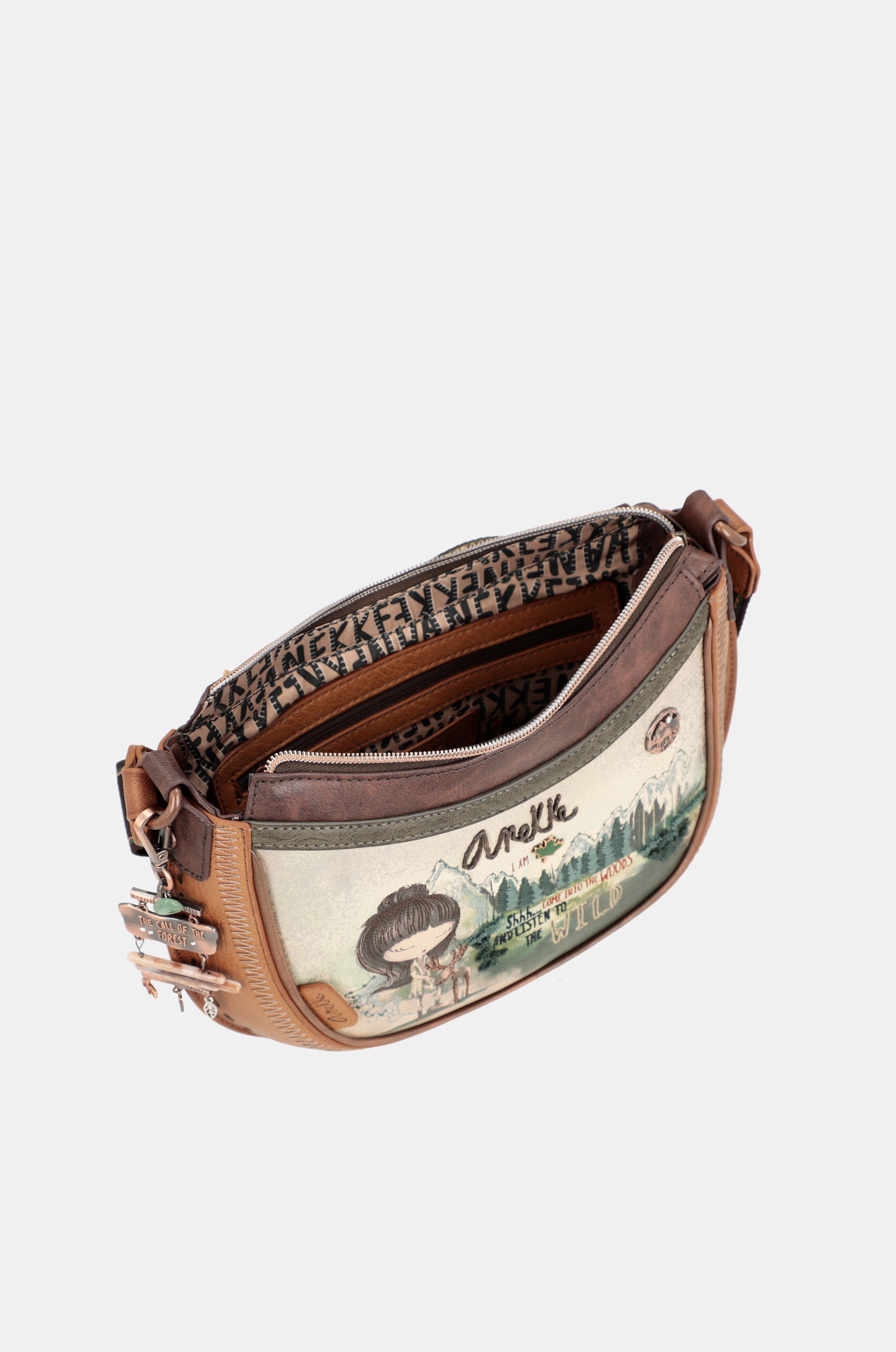 Le sac d'épaule ovale de la forêt