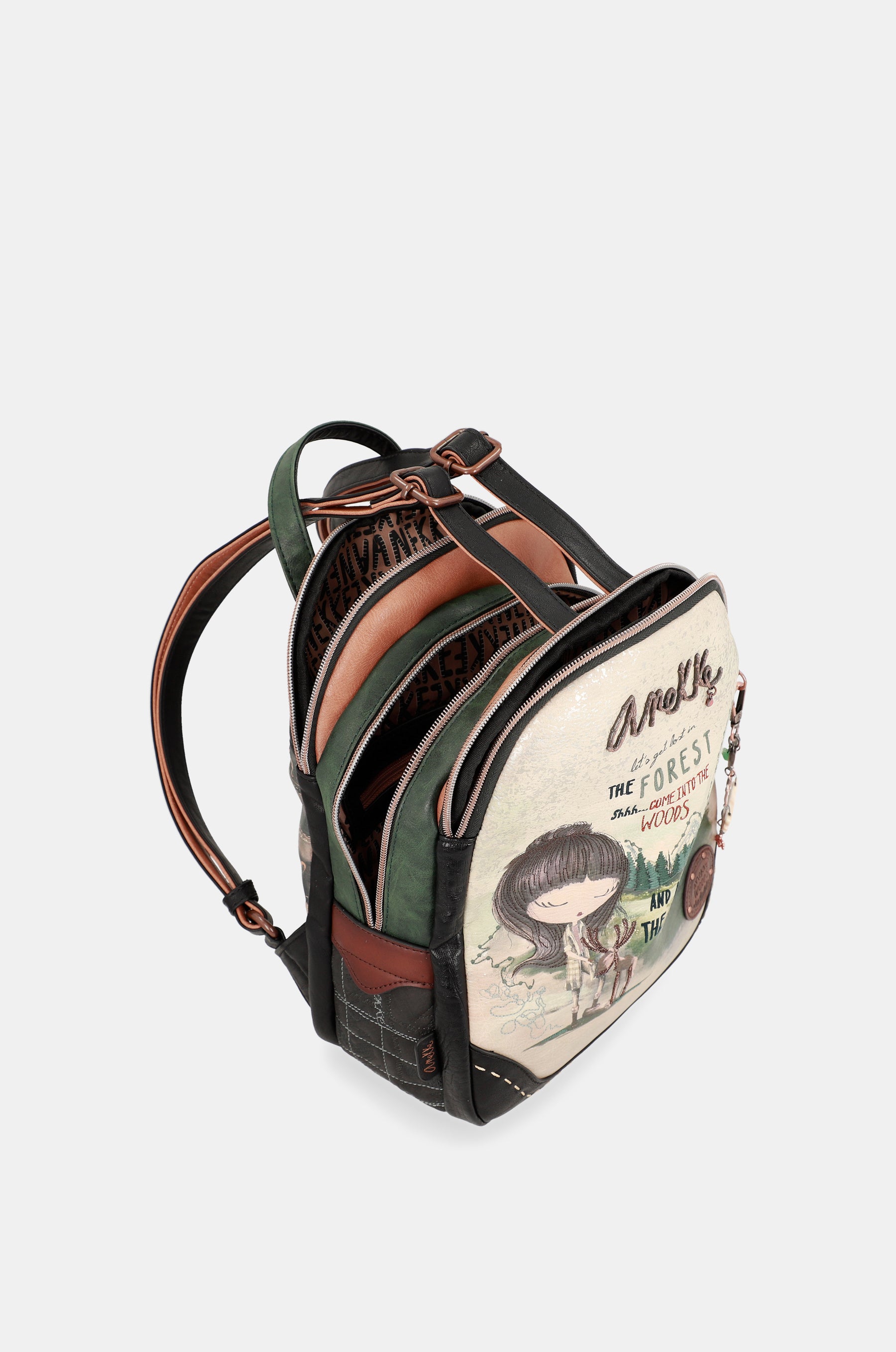 Le sac à dos à triple compartiment forestier
