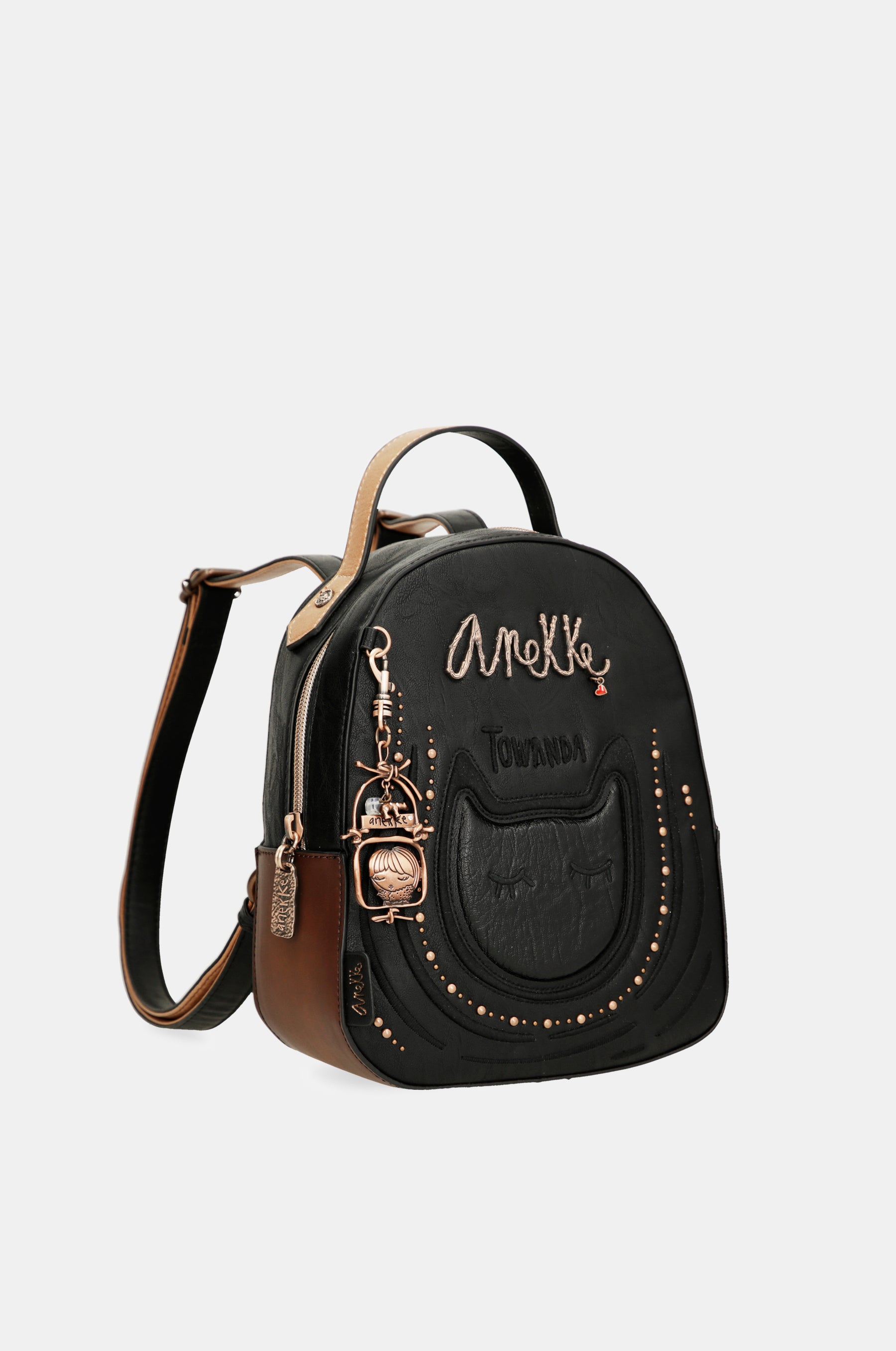 Sac à dos noir sauvage