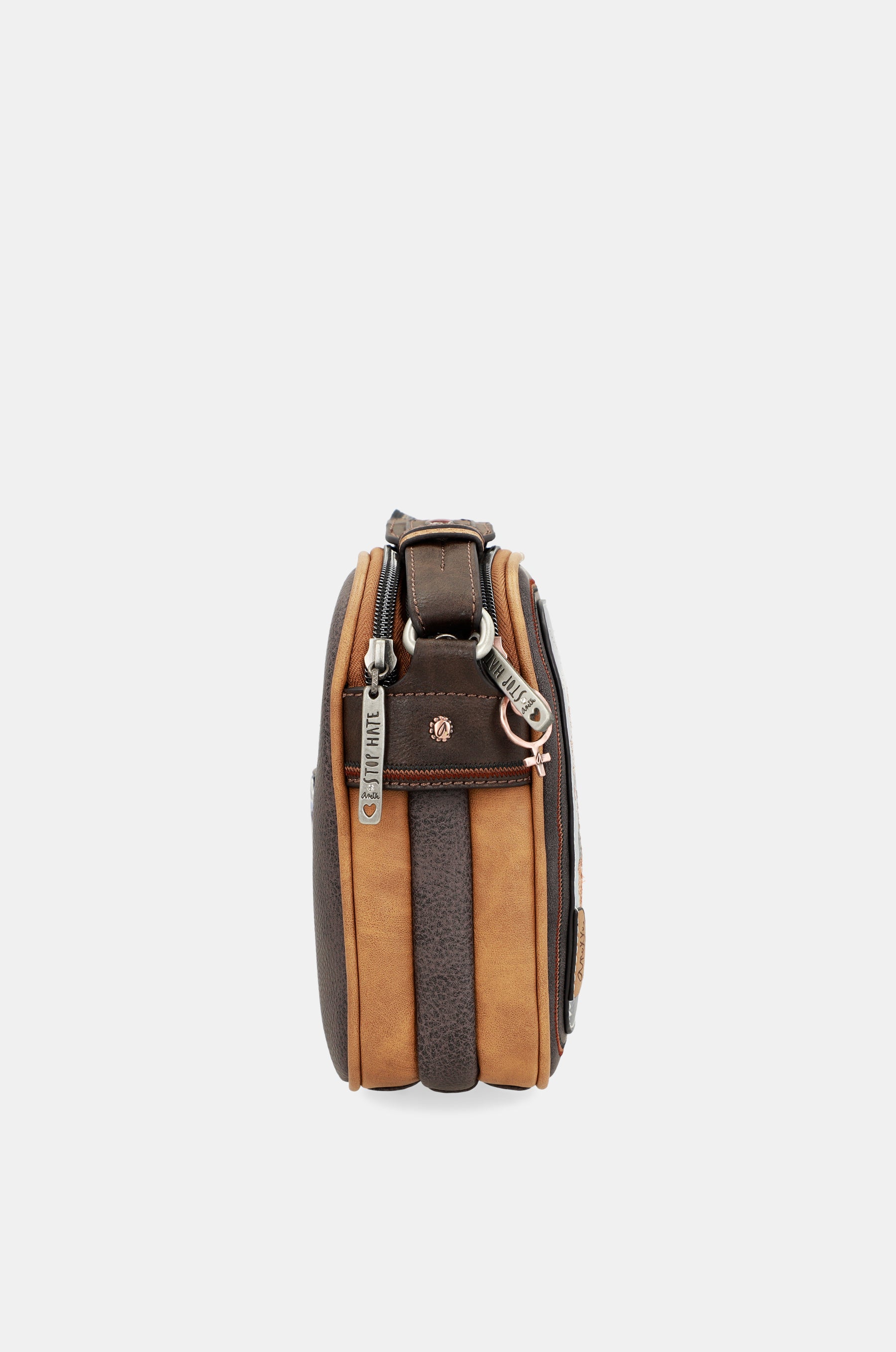 Voix du sac à bandoulière à triple compartiment