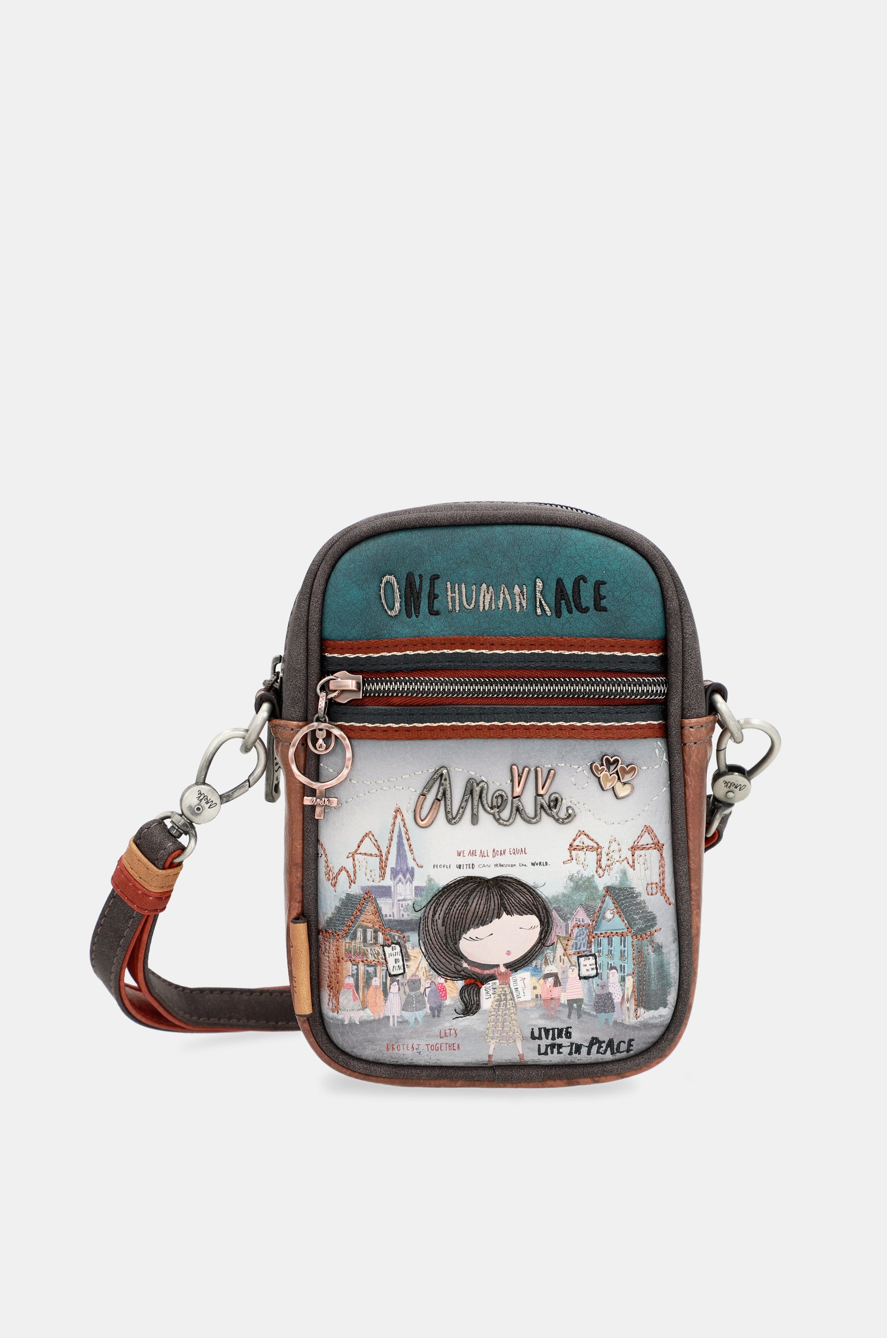 Mini sac à bandoulière avec voix de poche avant