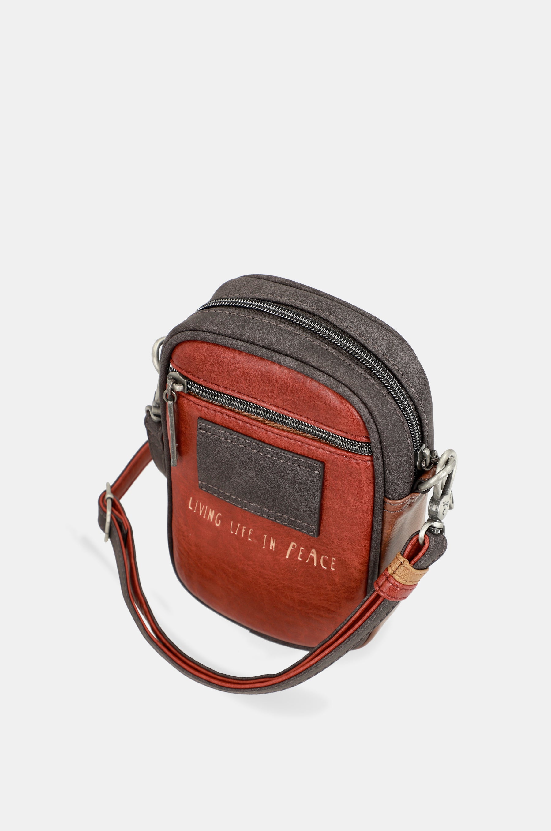 Mini sac à bandoulière avec voix de poche avant