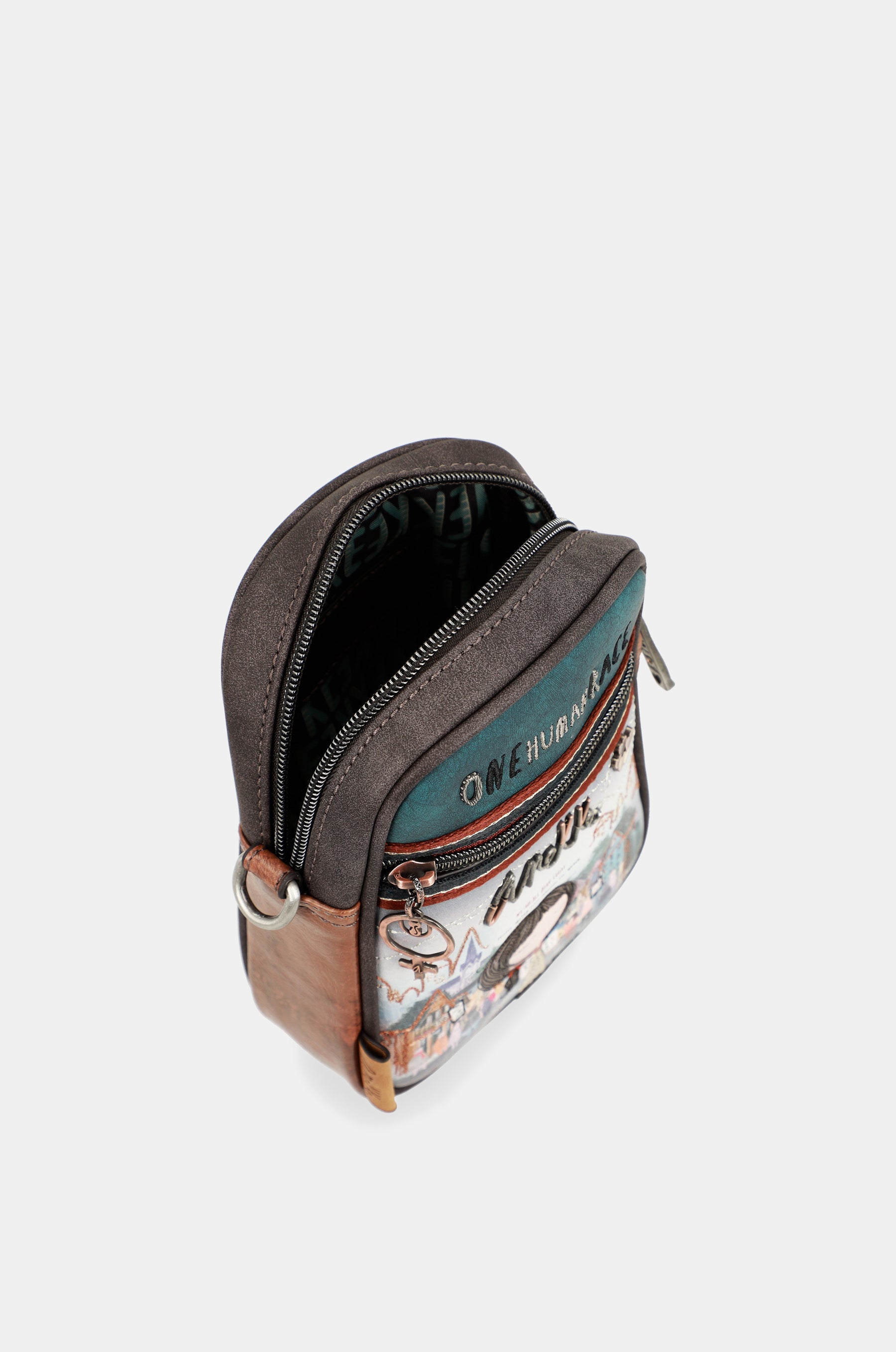 Mini sac à bandoulière avec voix de poche avant