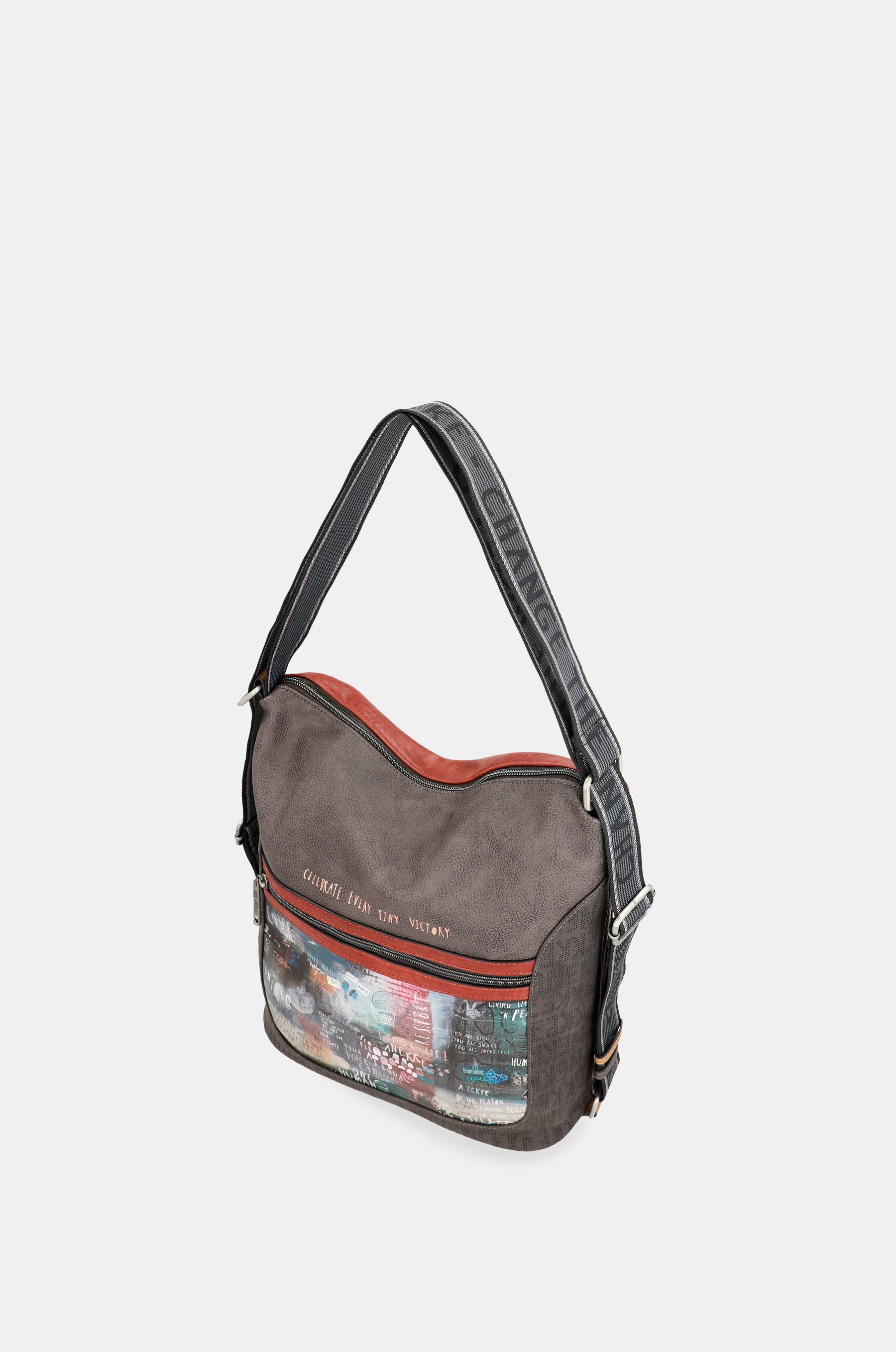 Sac à bandoulière convertible en voix de sac à dos