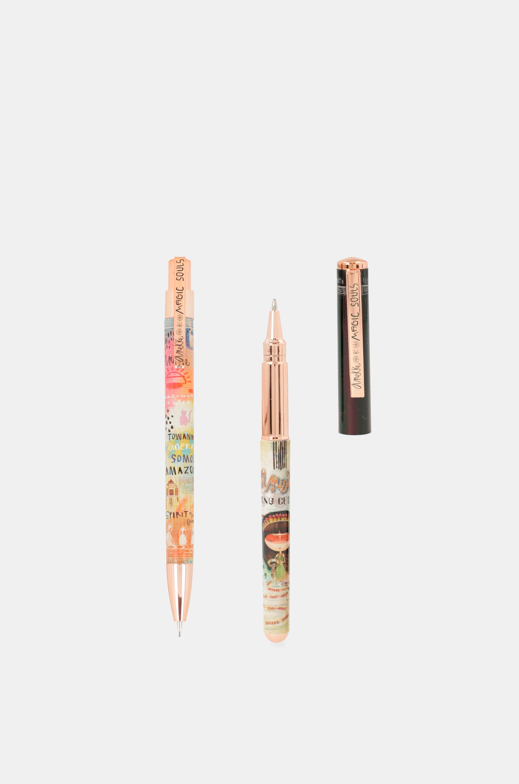 Menire Ballpoint stylo plus ensemble de crayons mécaniques
