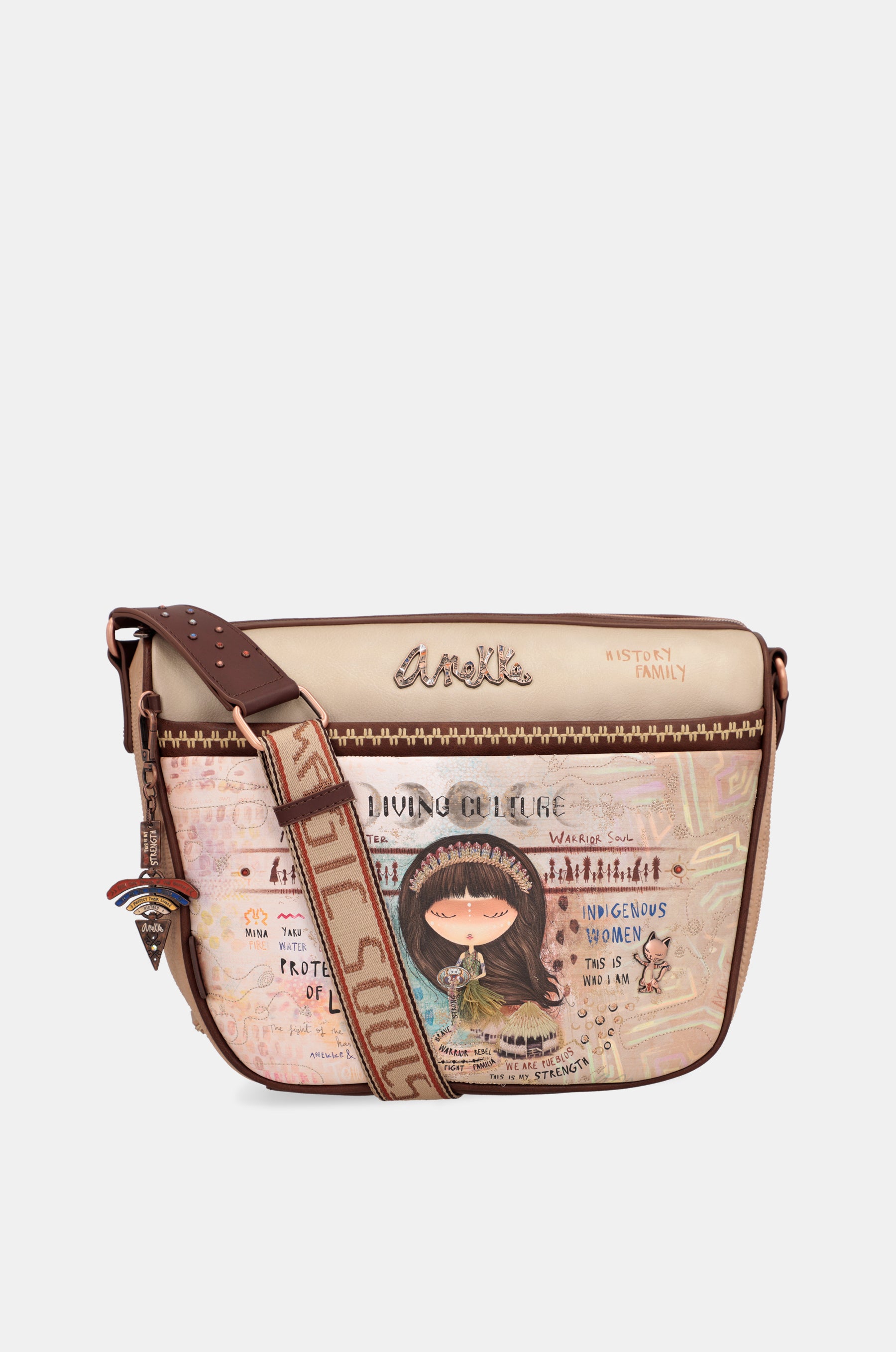 Menire grand sac à bandoulière avec des poches