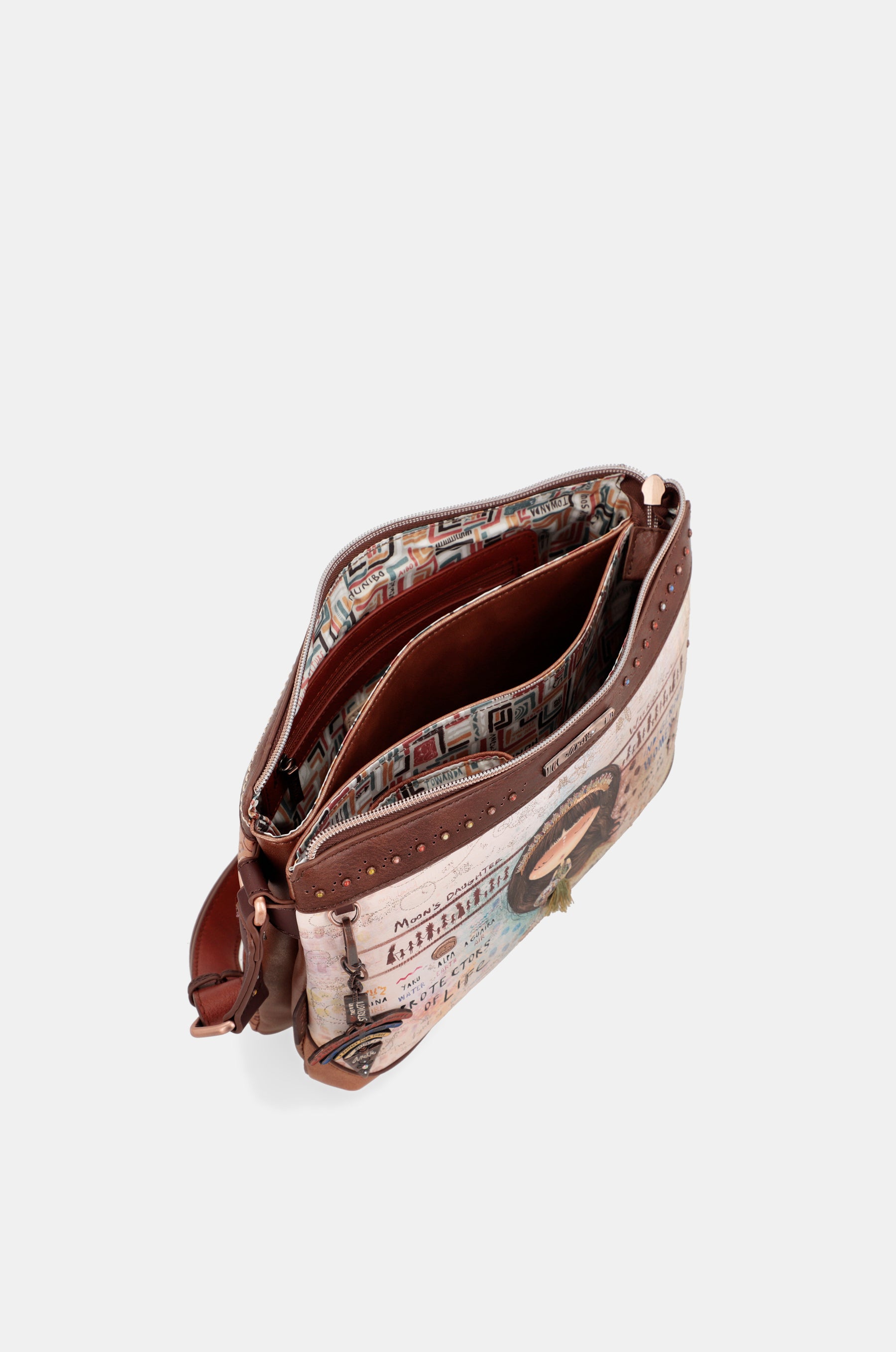 Sac à bandoulière Menire avec 2 compartiments
