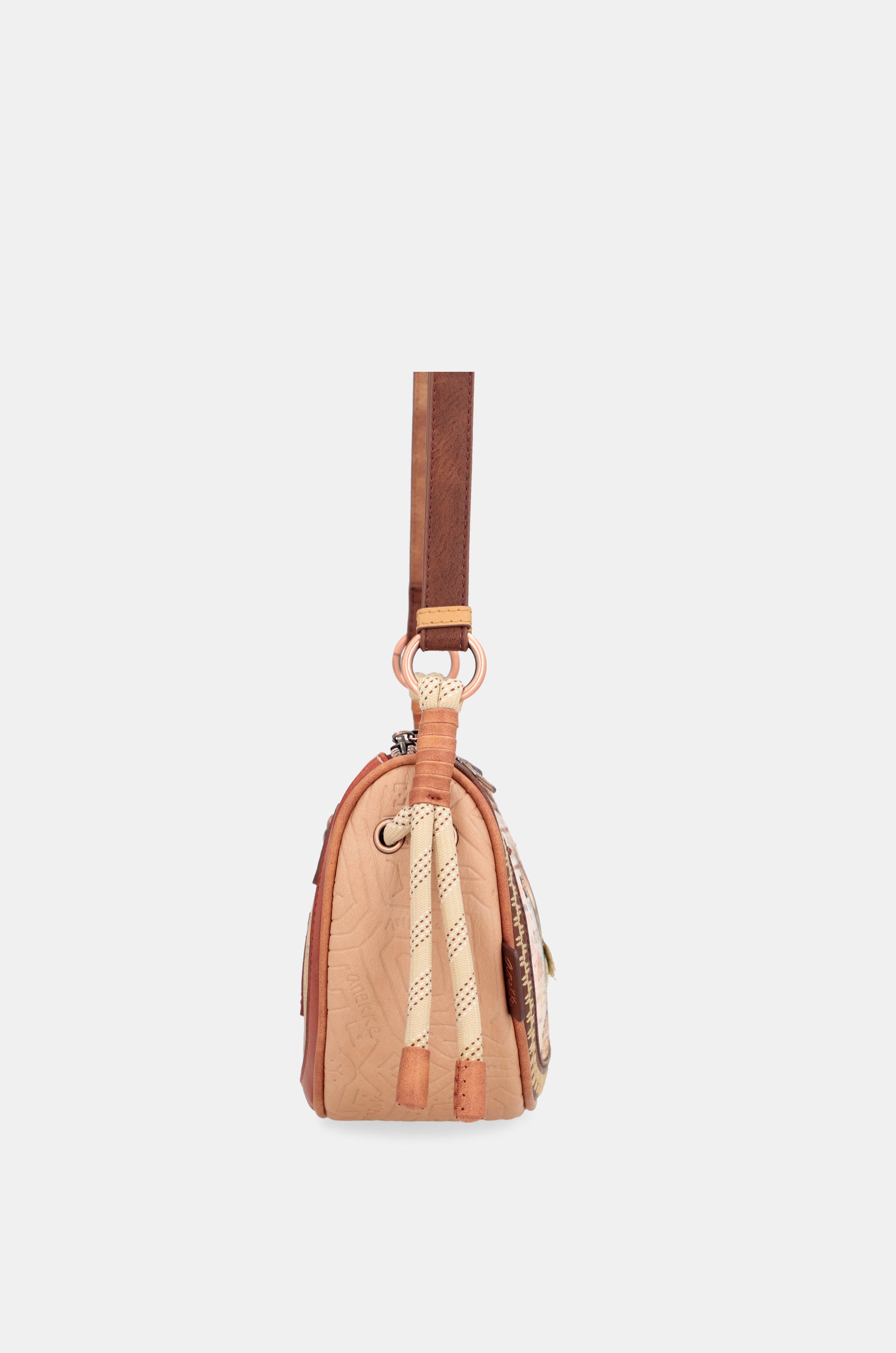 Menire Oval Crossbody Bag