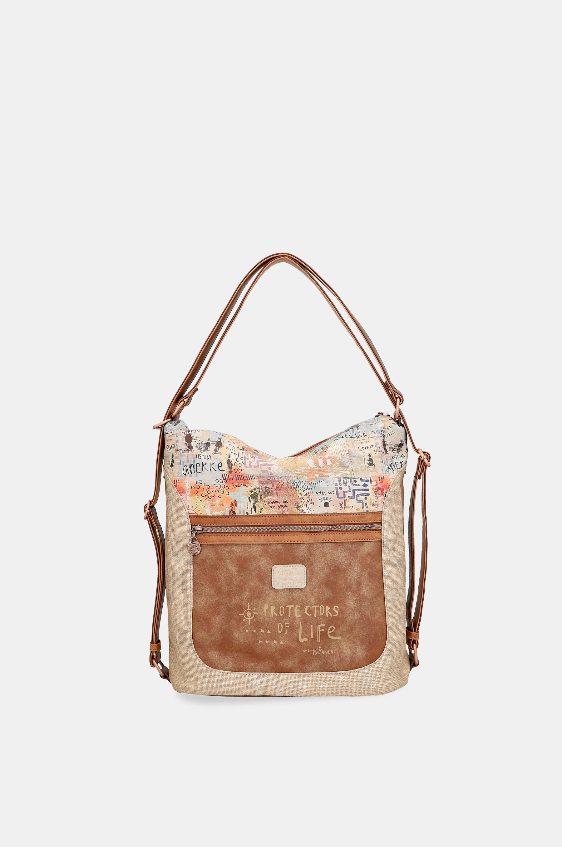 Bags croisé convertible de Menire dans un sac à dos