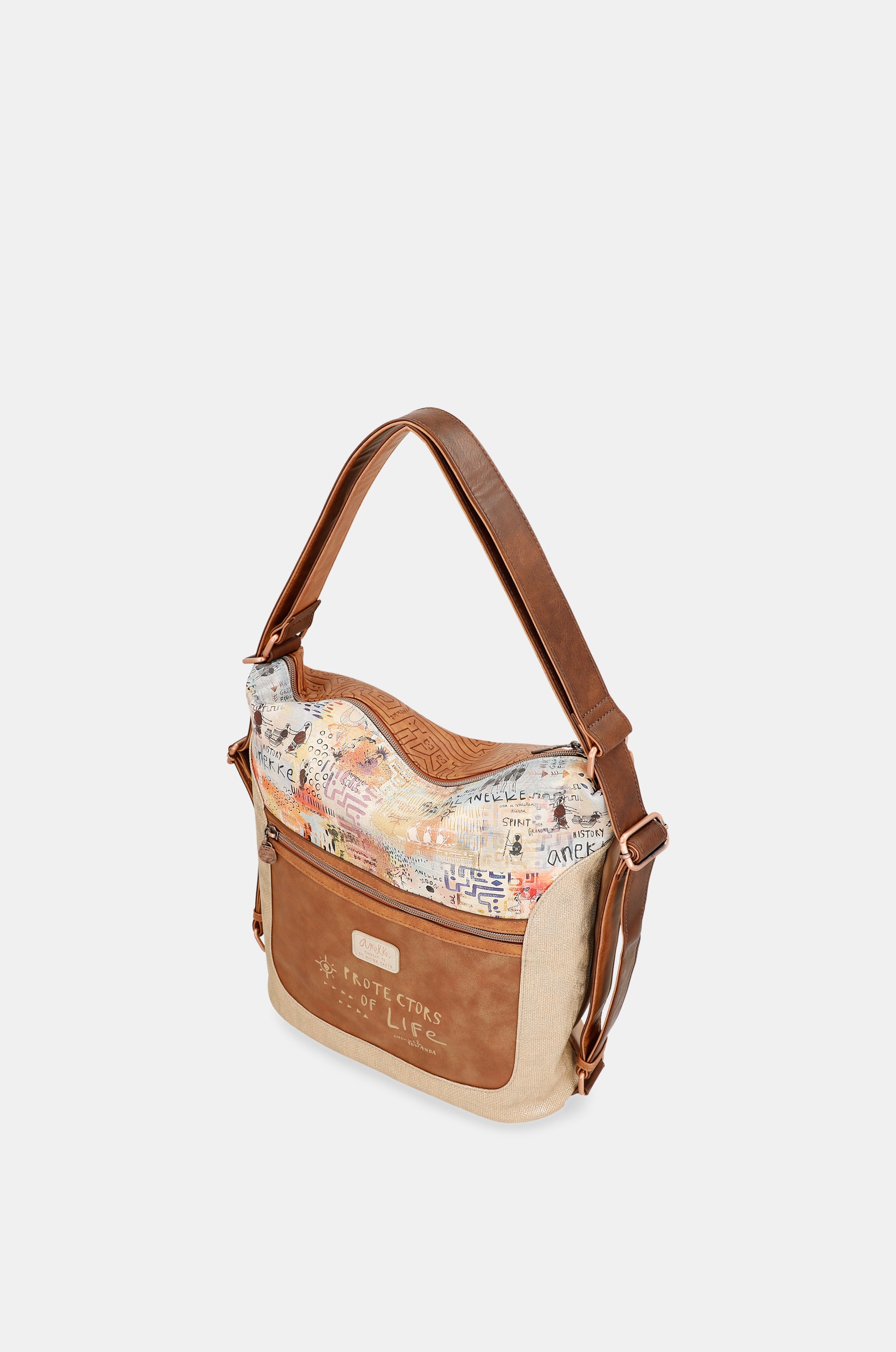 Bags croisé convertible de Menire dans un sac à dos