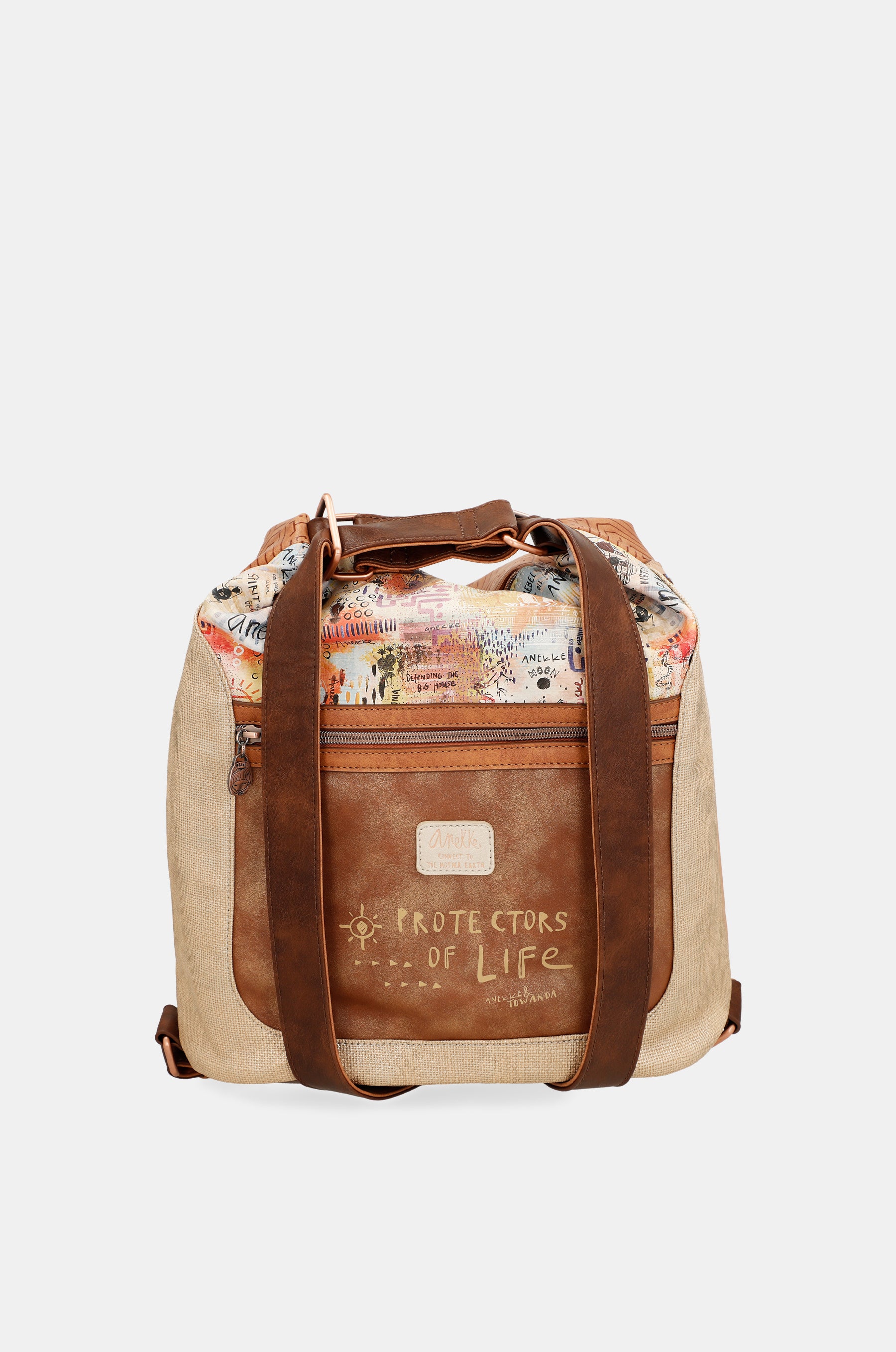 Bags croisé convertible de Menire dans un sac à dos