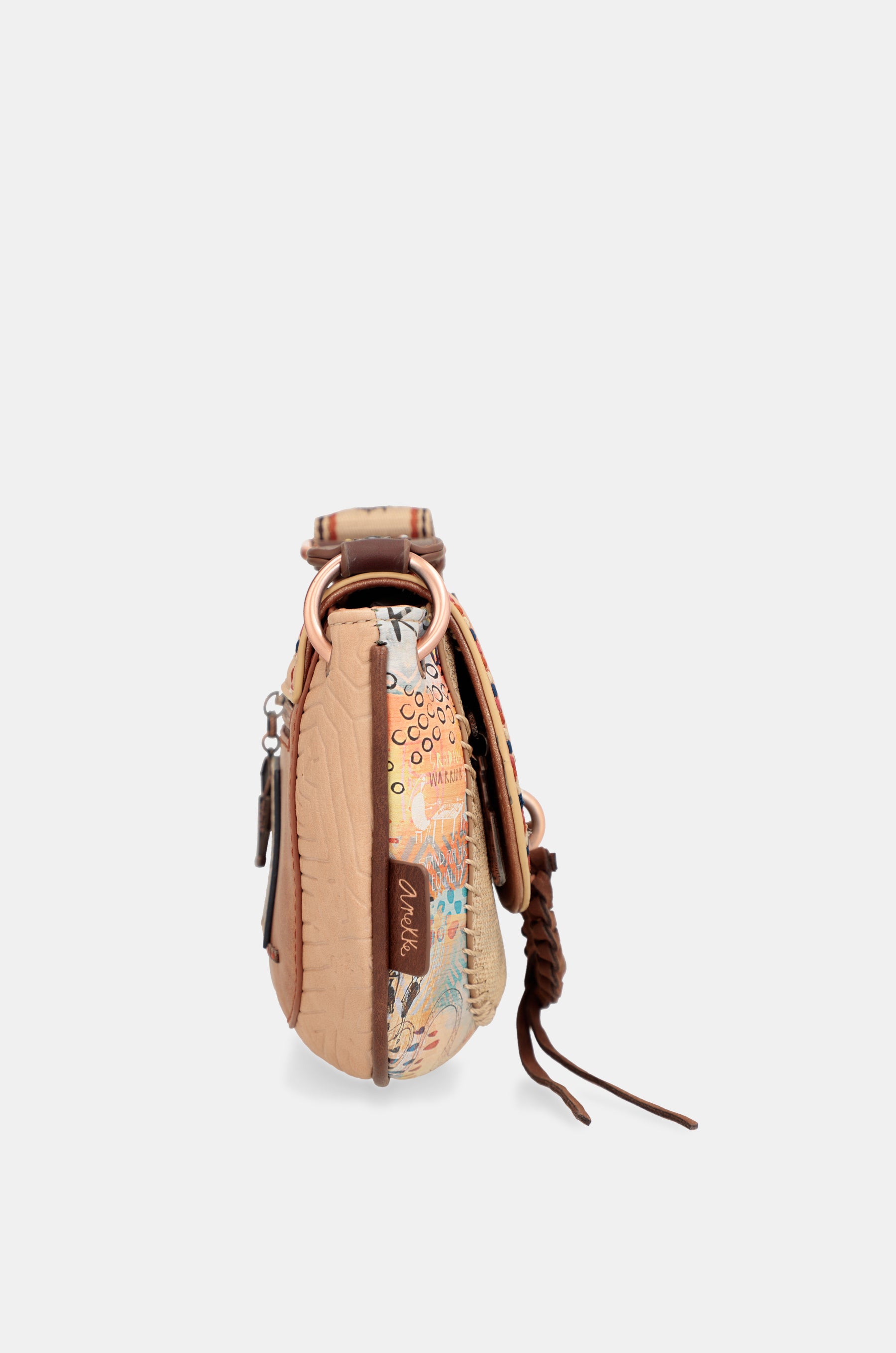 Bag de crossbody imprimé ethnique de la tribu