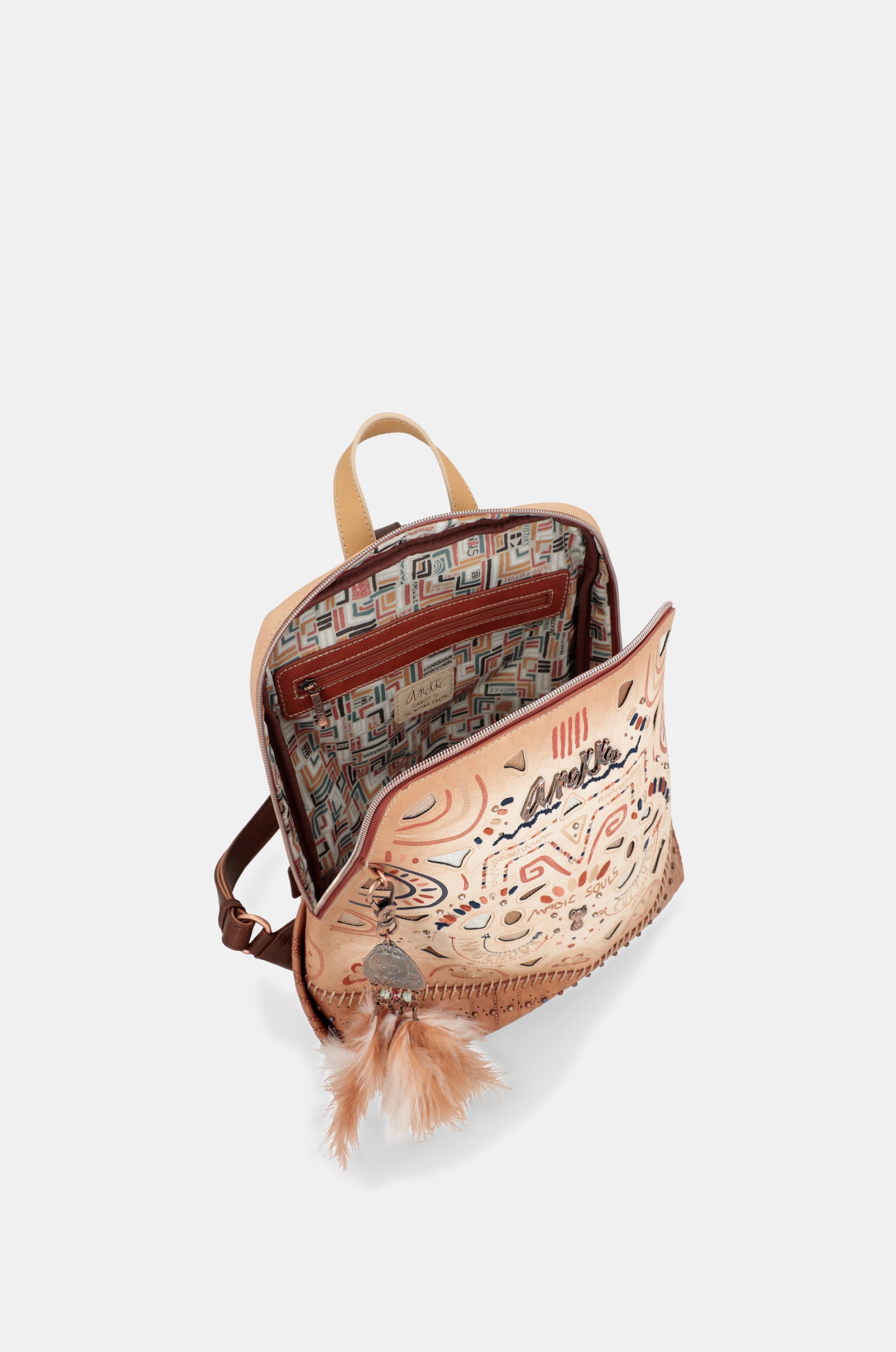 Bag de messager de poche arrière de la tribu arrière