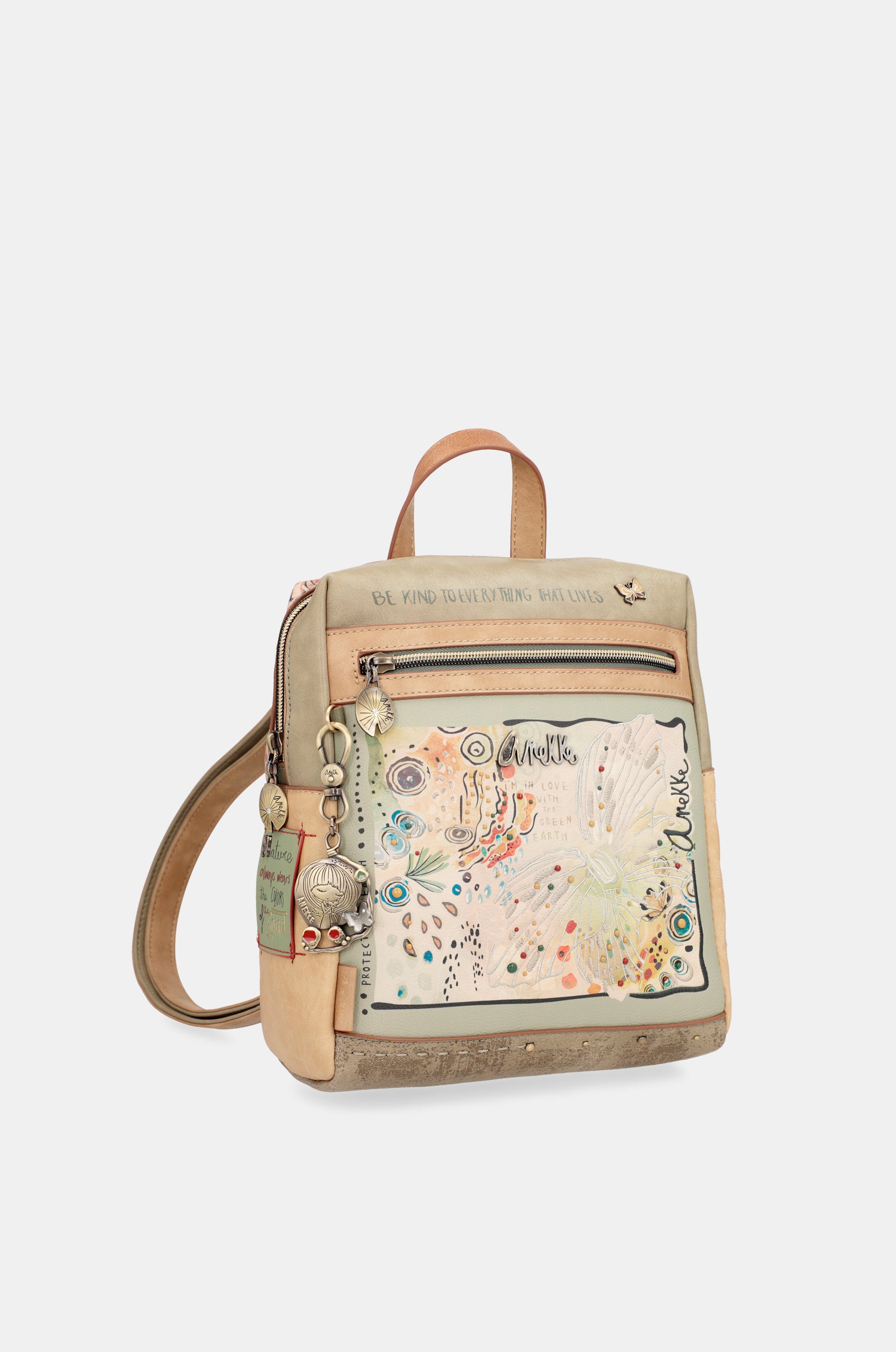 Sac à dos imprimé en papillon