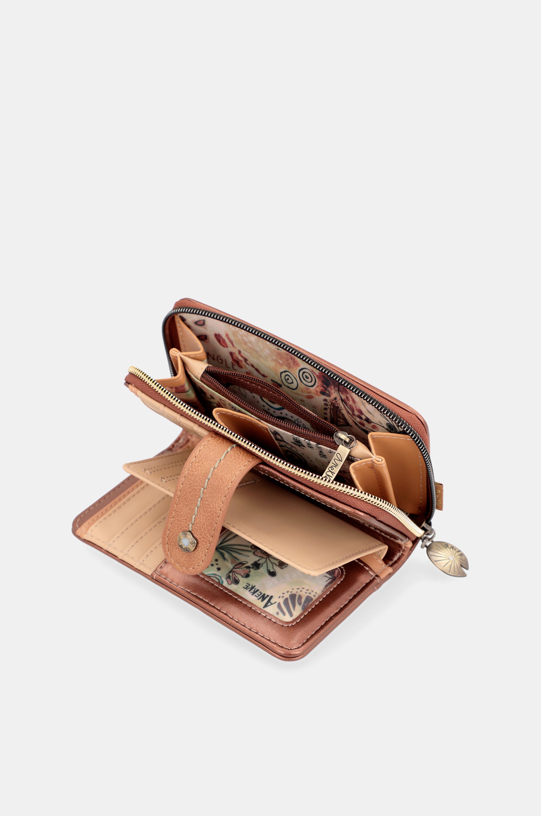 Portefeuille RFID moyen papillon