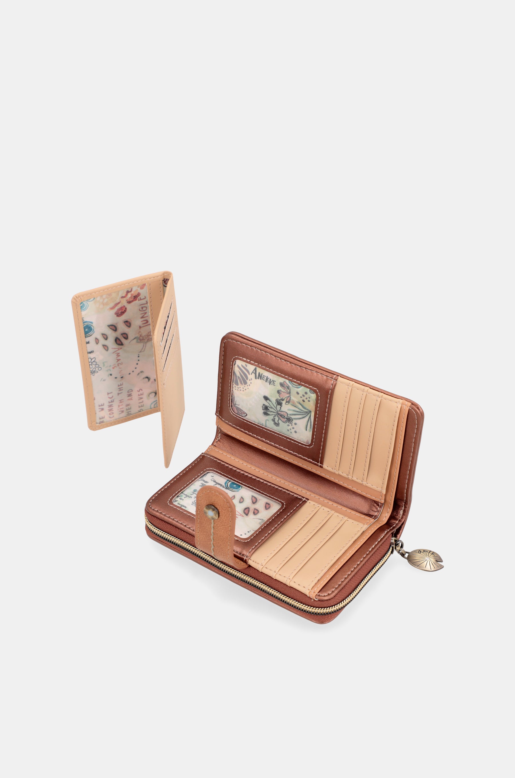 Portefeuille RFID moyen papillon