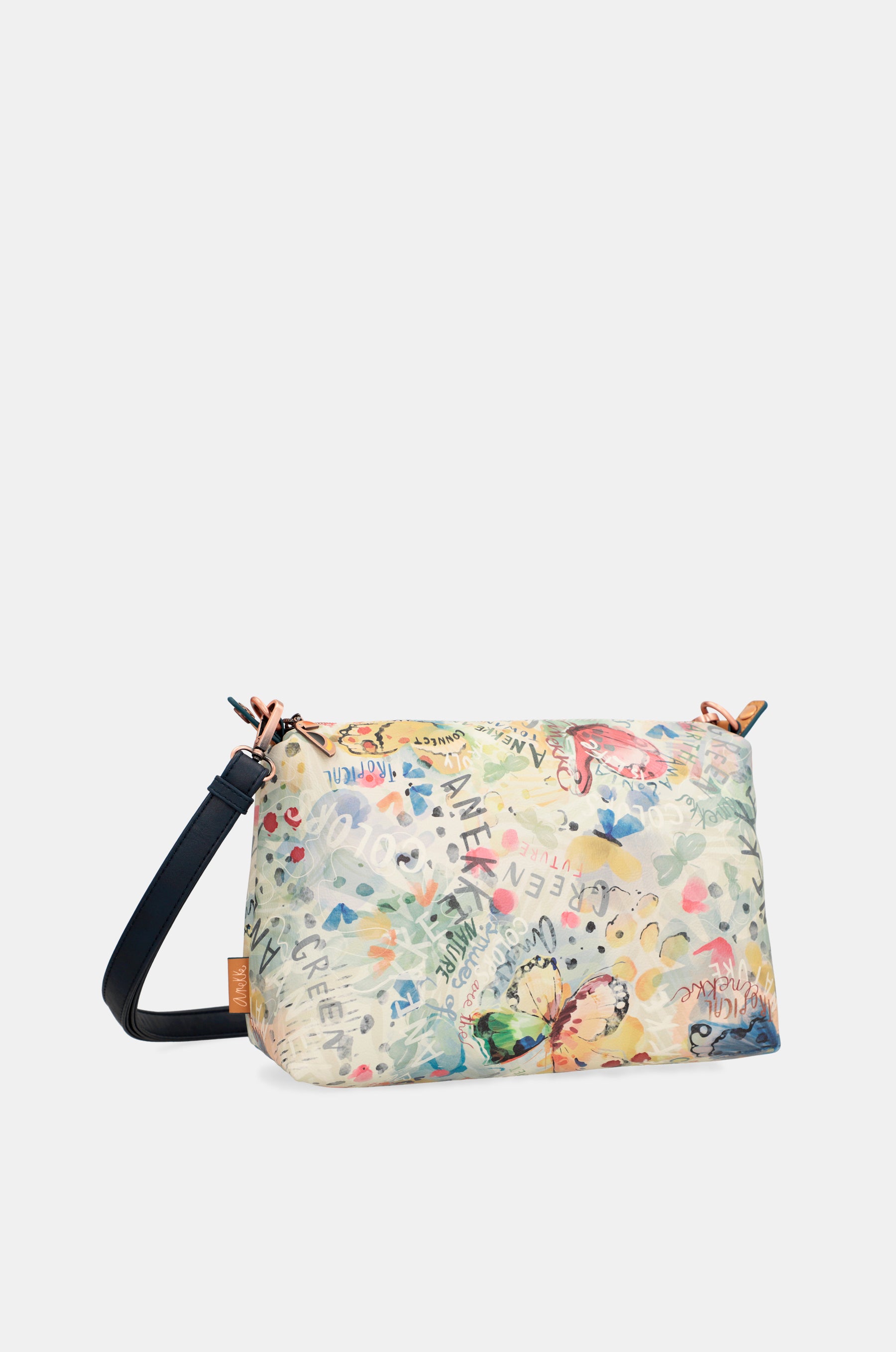 Nature pachamama bleu marine grand sac fourre-tout