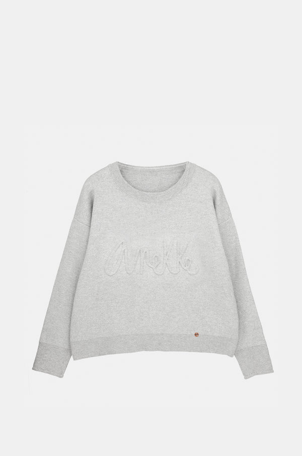 Pull Contemporary gris