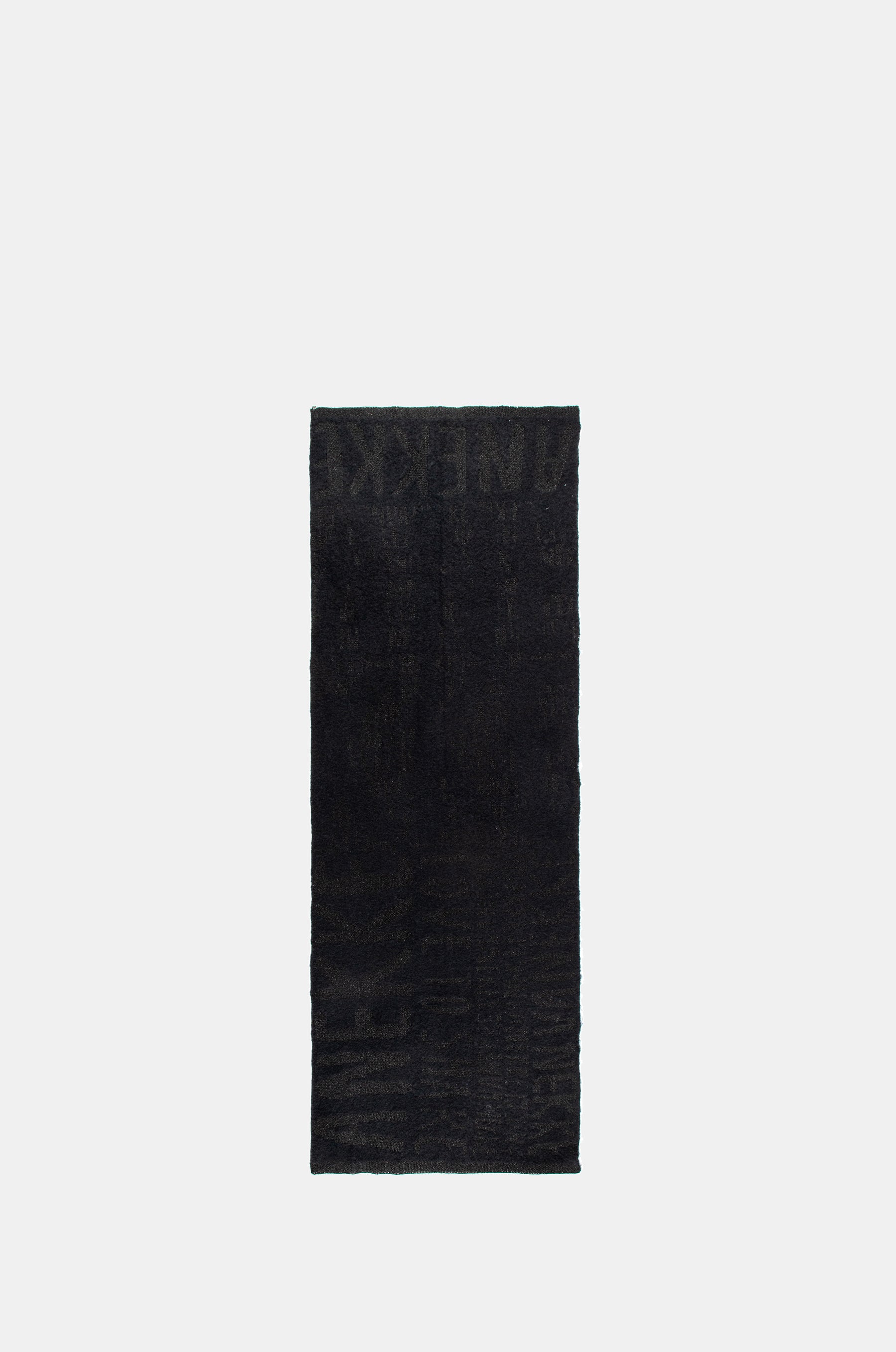 Écharpe logomania noire