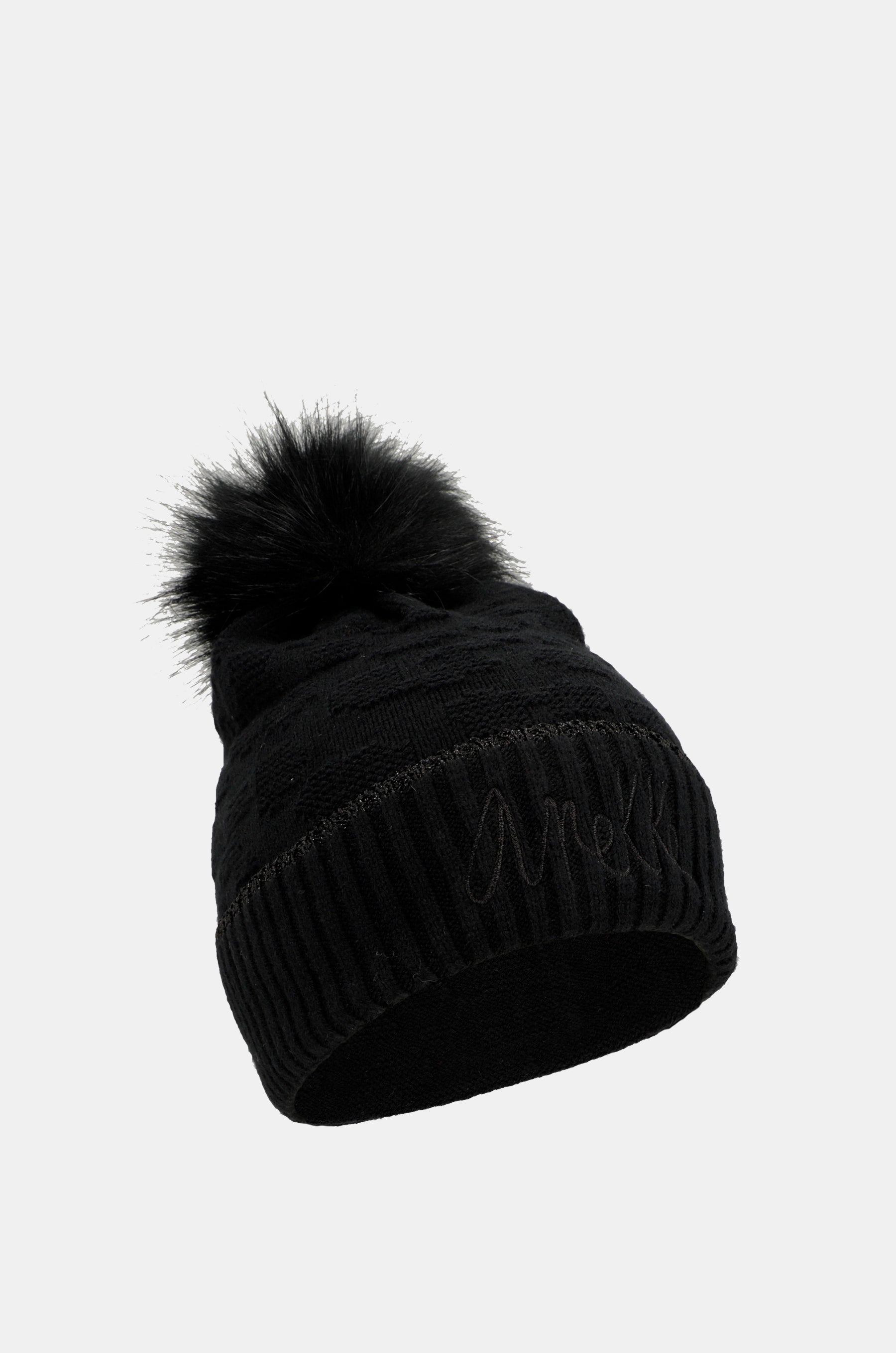 Chapeau Shodō en tricot noir