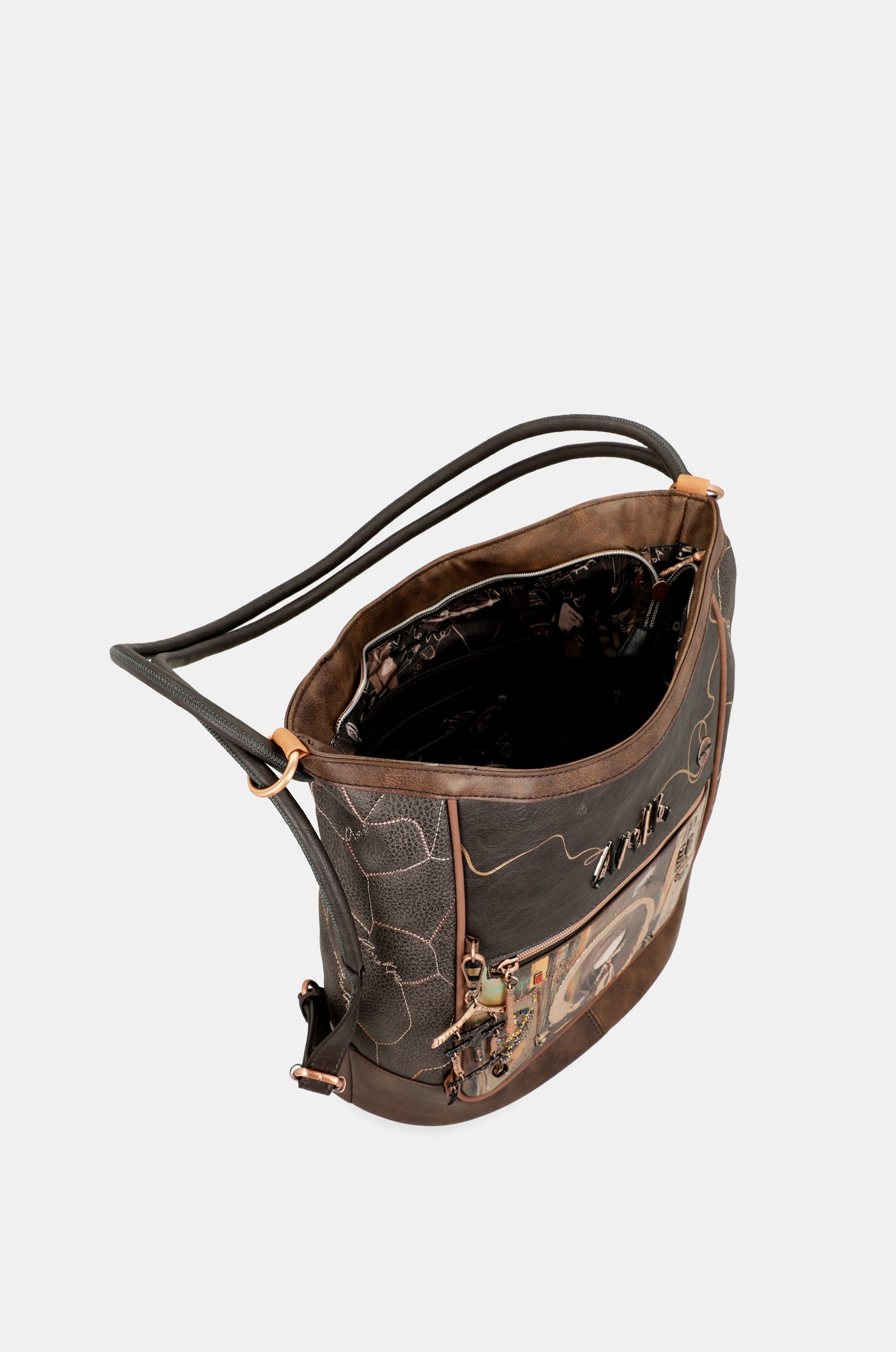 Sac à bandoulière shōen convertible en sac à dos