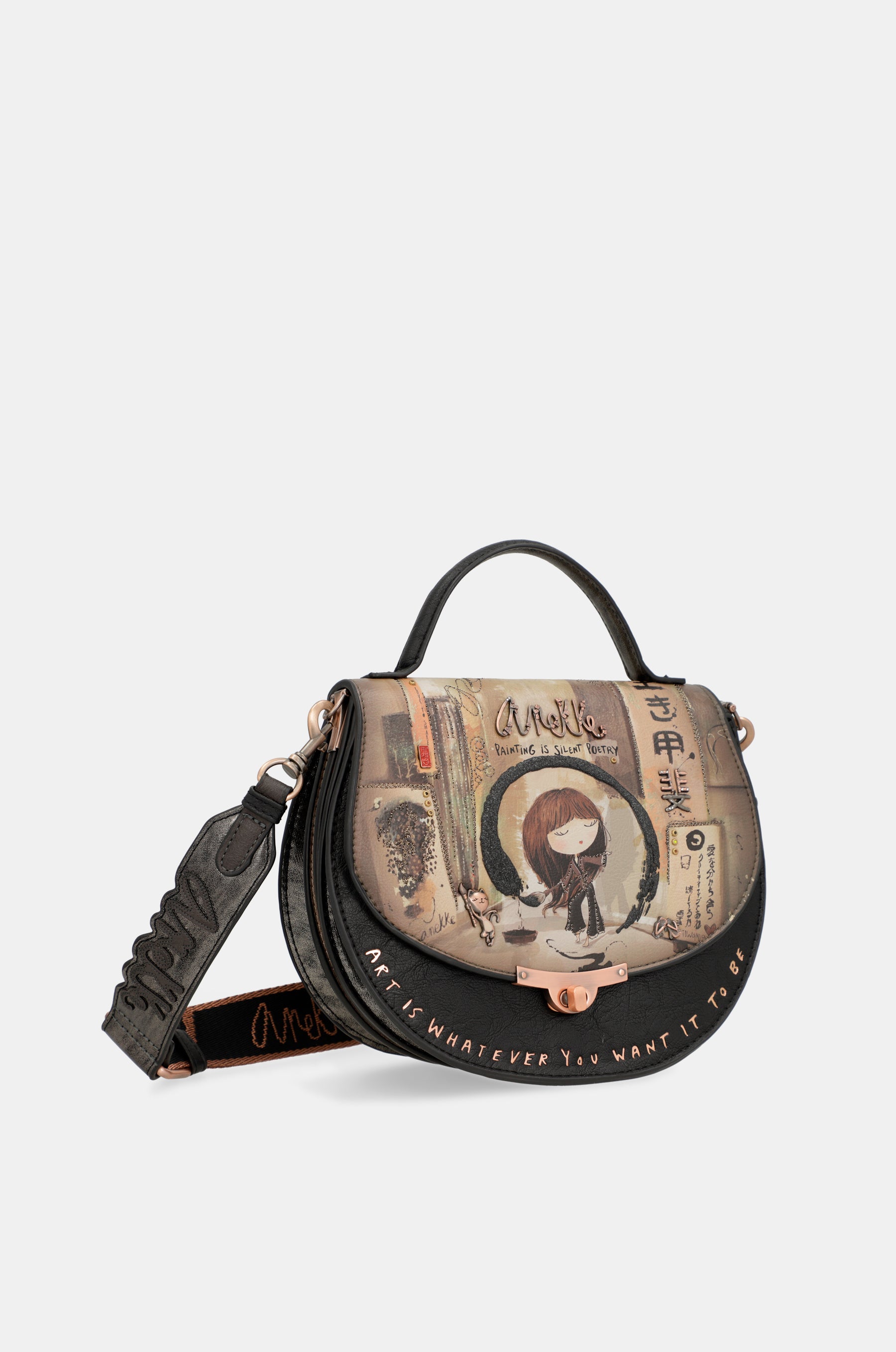 Sac ovale shōen avec rabat