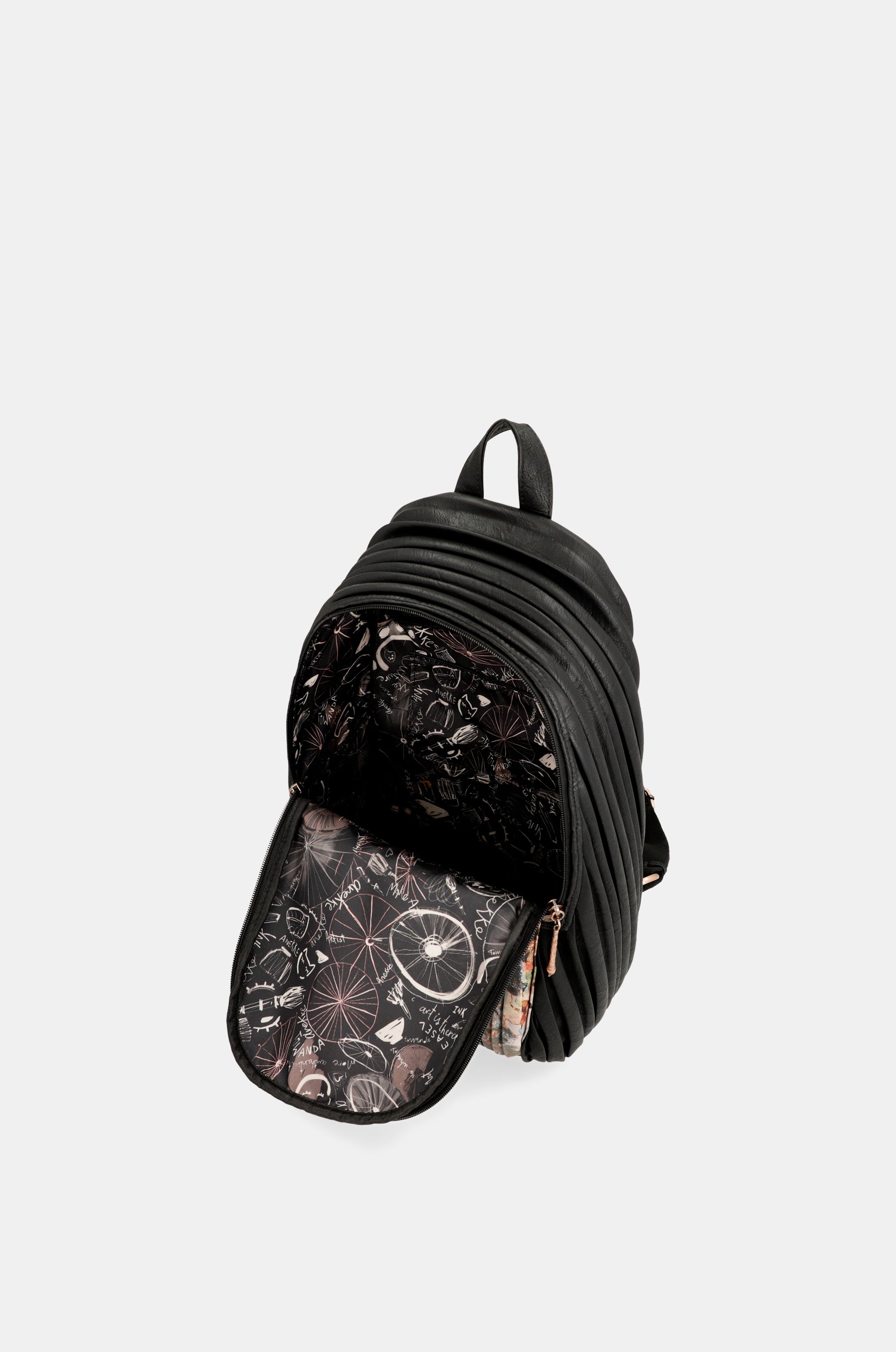 Palette shōen grand sac à dos plissé