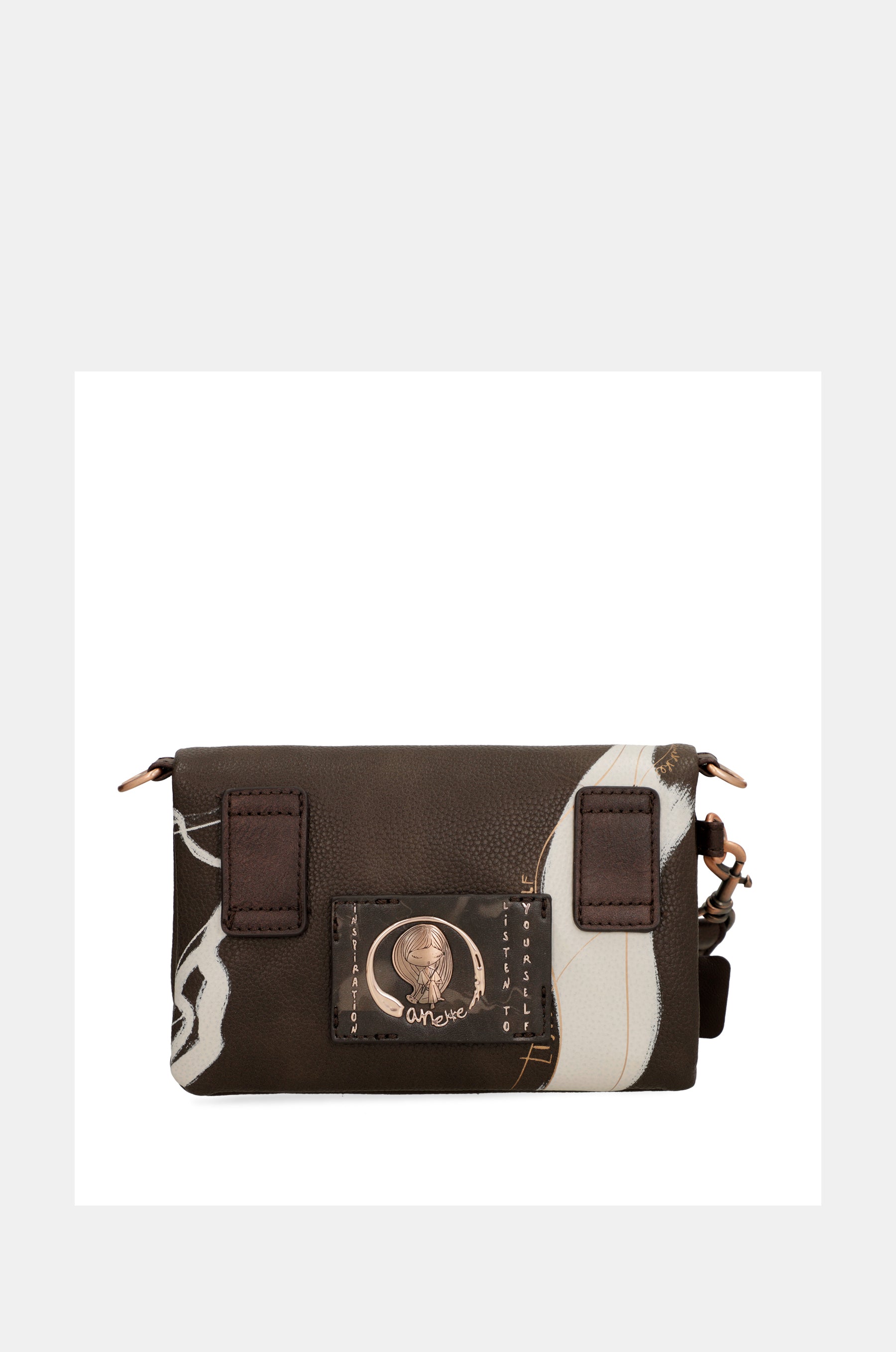 Petit sac d'épaule brun nature shodō