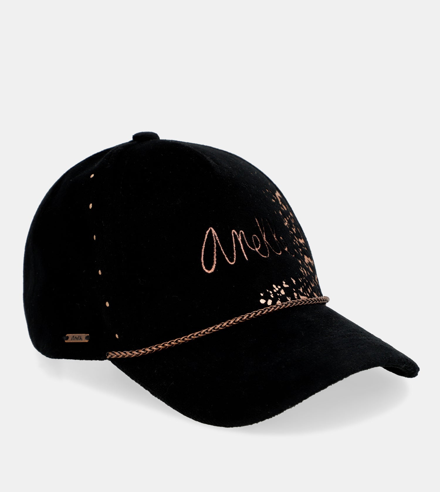 Casquette Shodō en velours noir