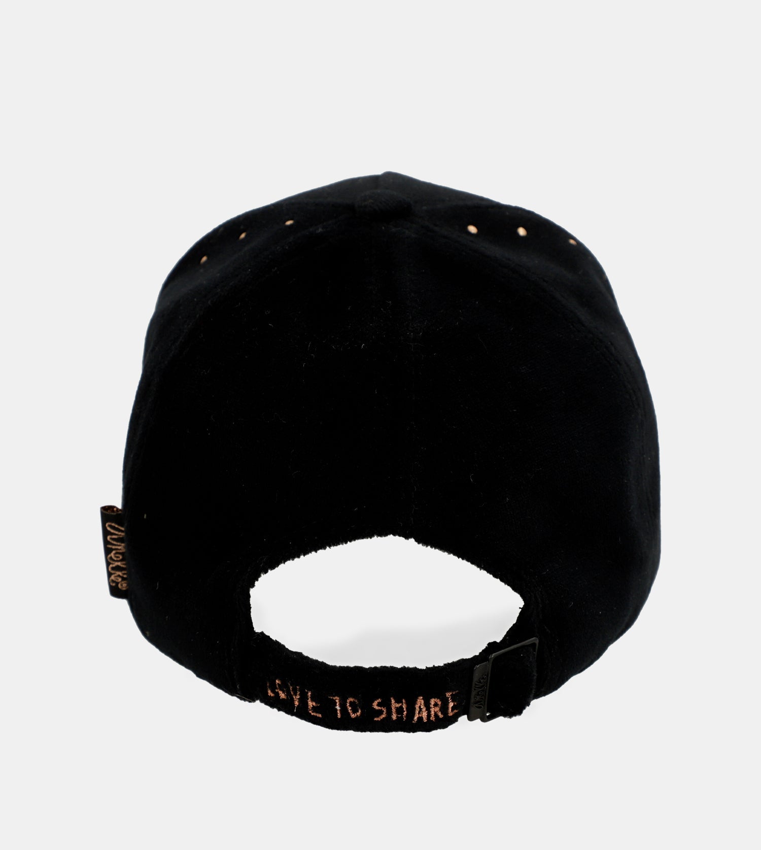 Casquette Shodō en velours noir