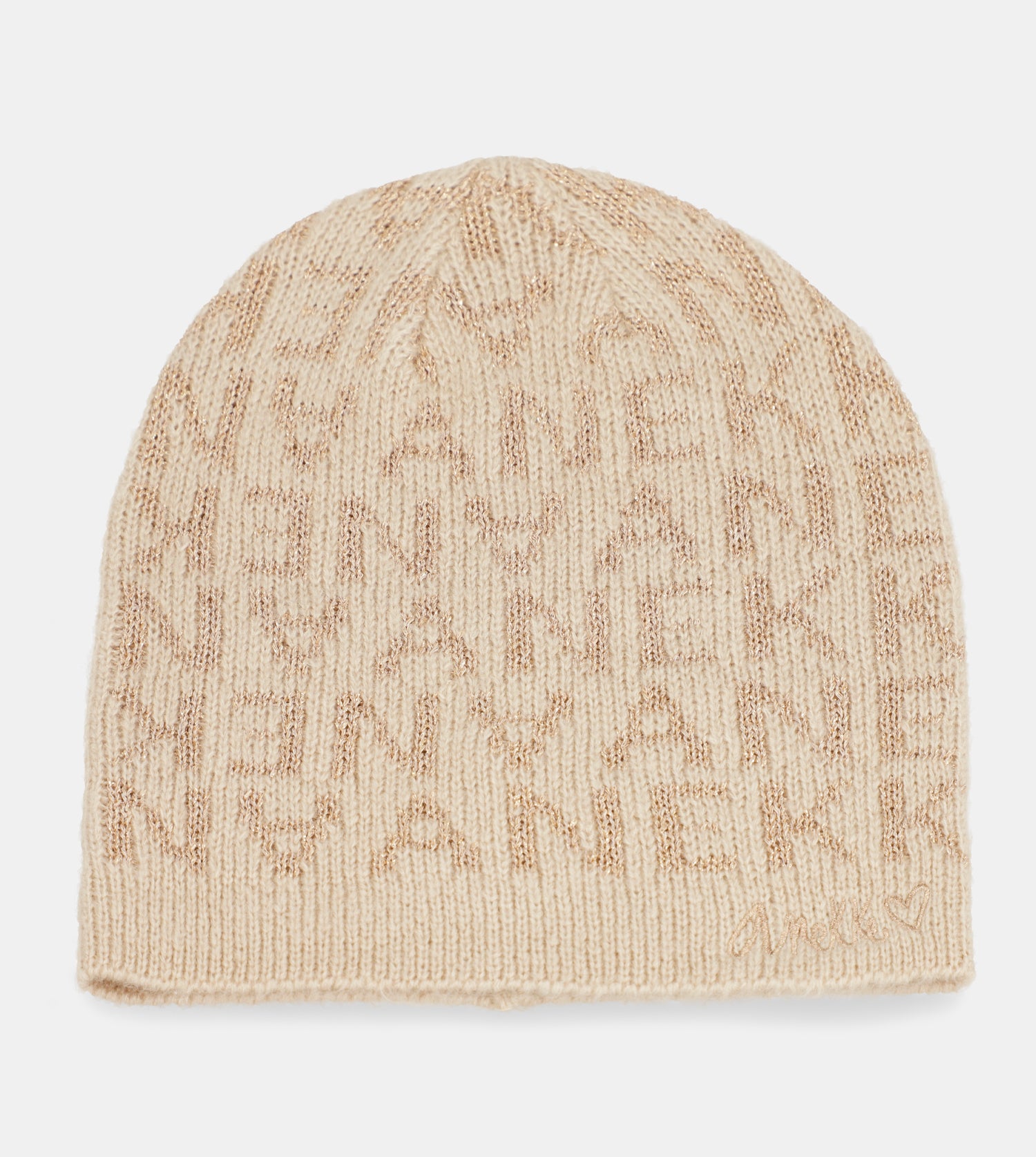 Chapeau Contemporary en tricot beige