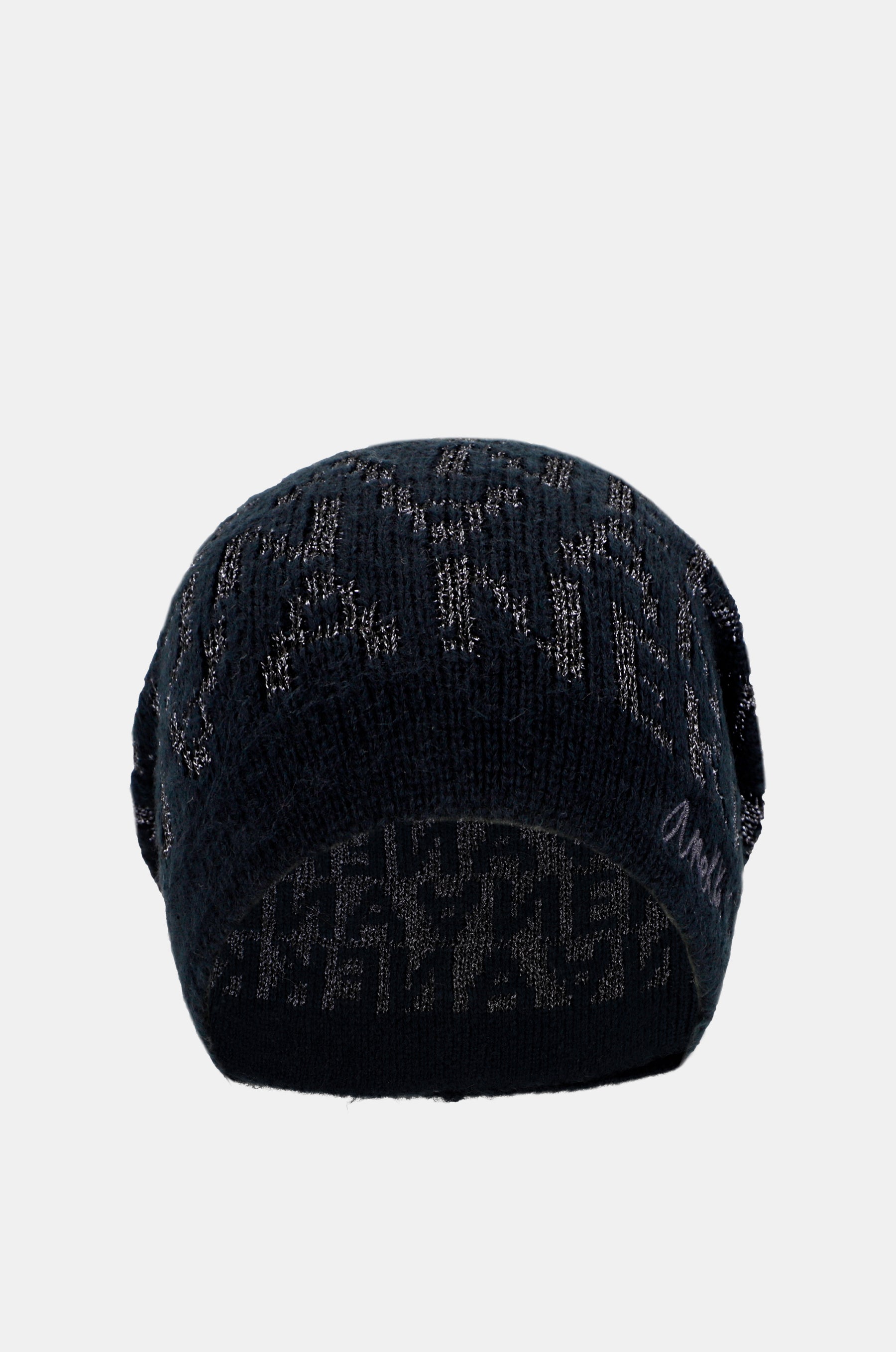 Chapeau Contemporary en tricot bleu marine