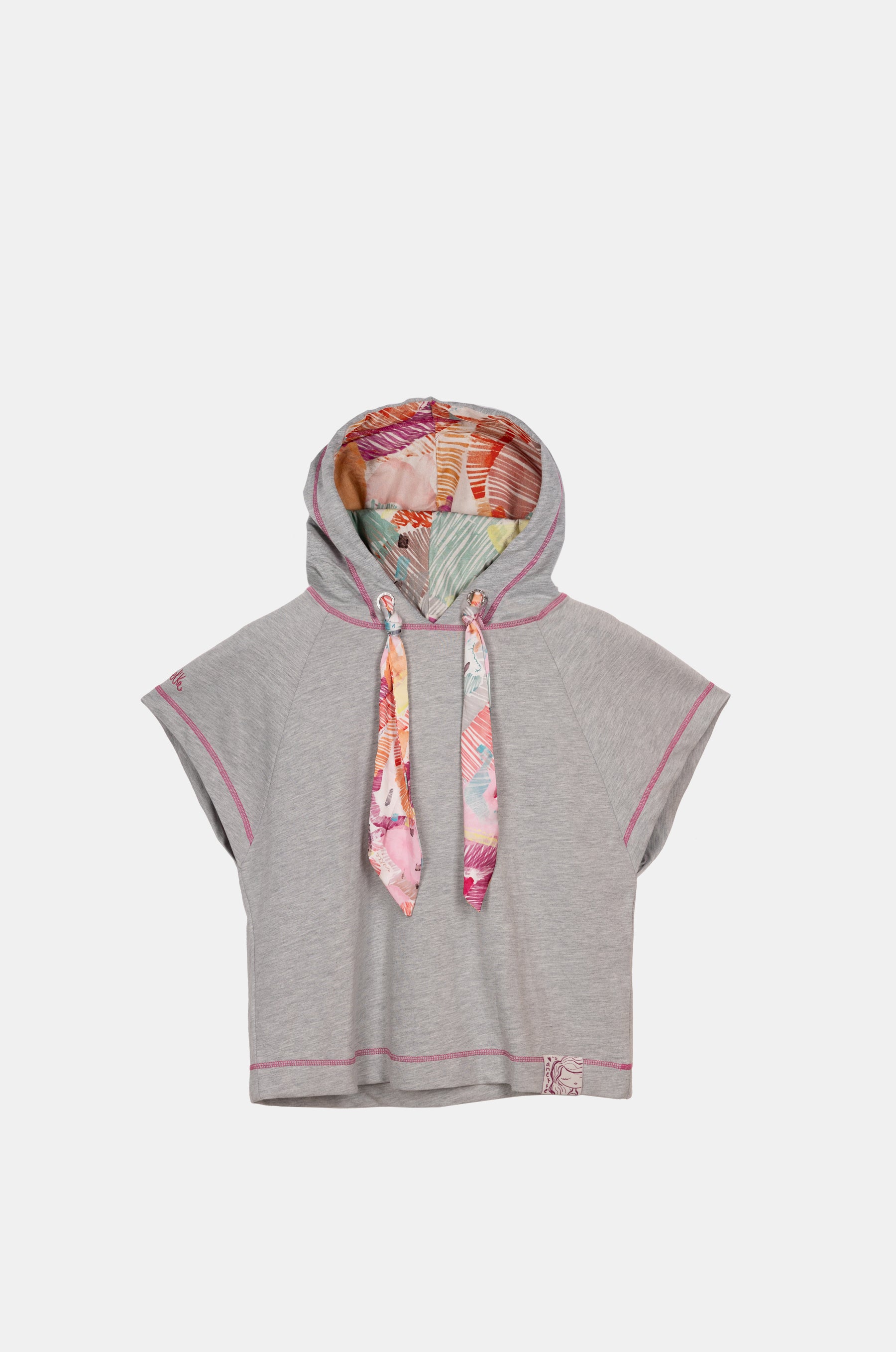 Sweat sans manches gris Passion