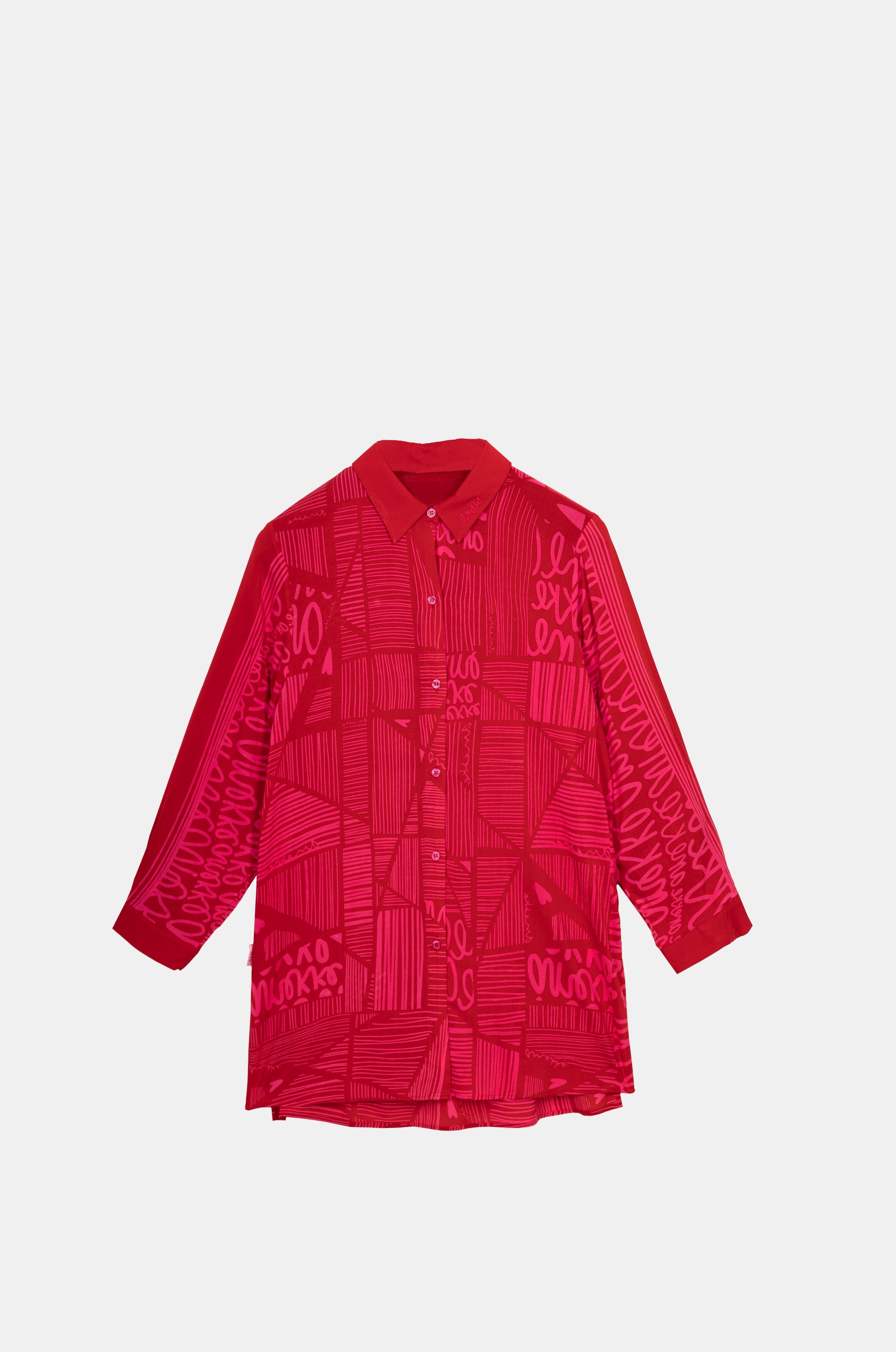 Chemise rouge Fashion