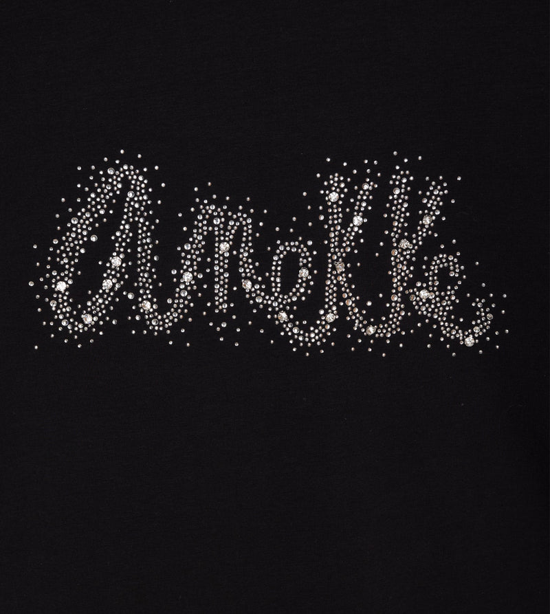 T-shirt noir Anekke