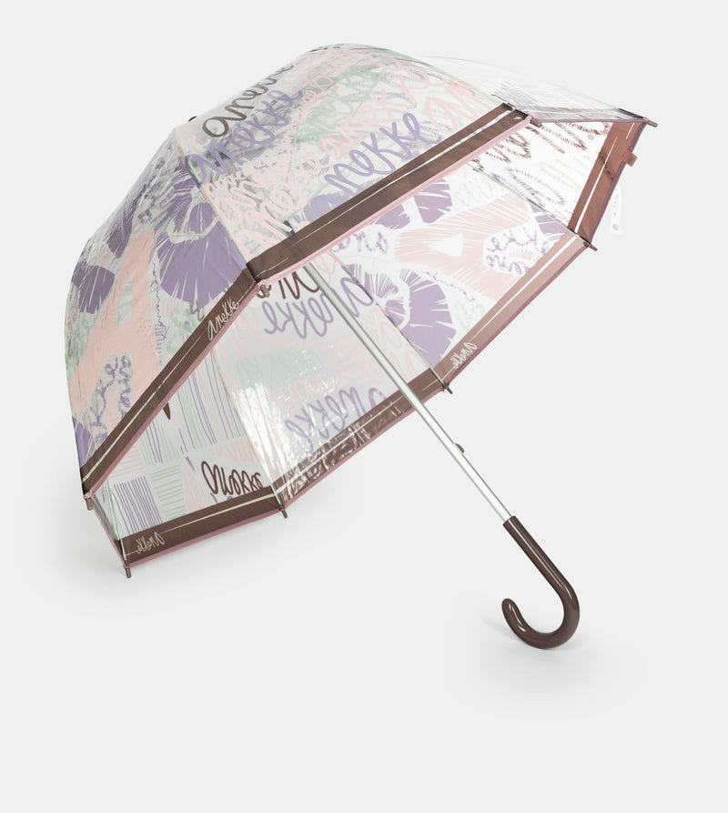 Parapluie long en vinyle Passion