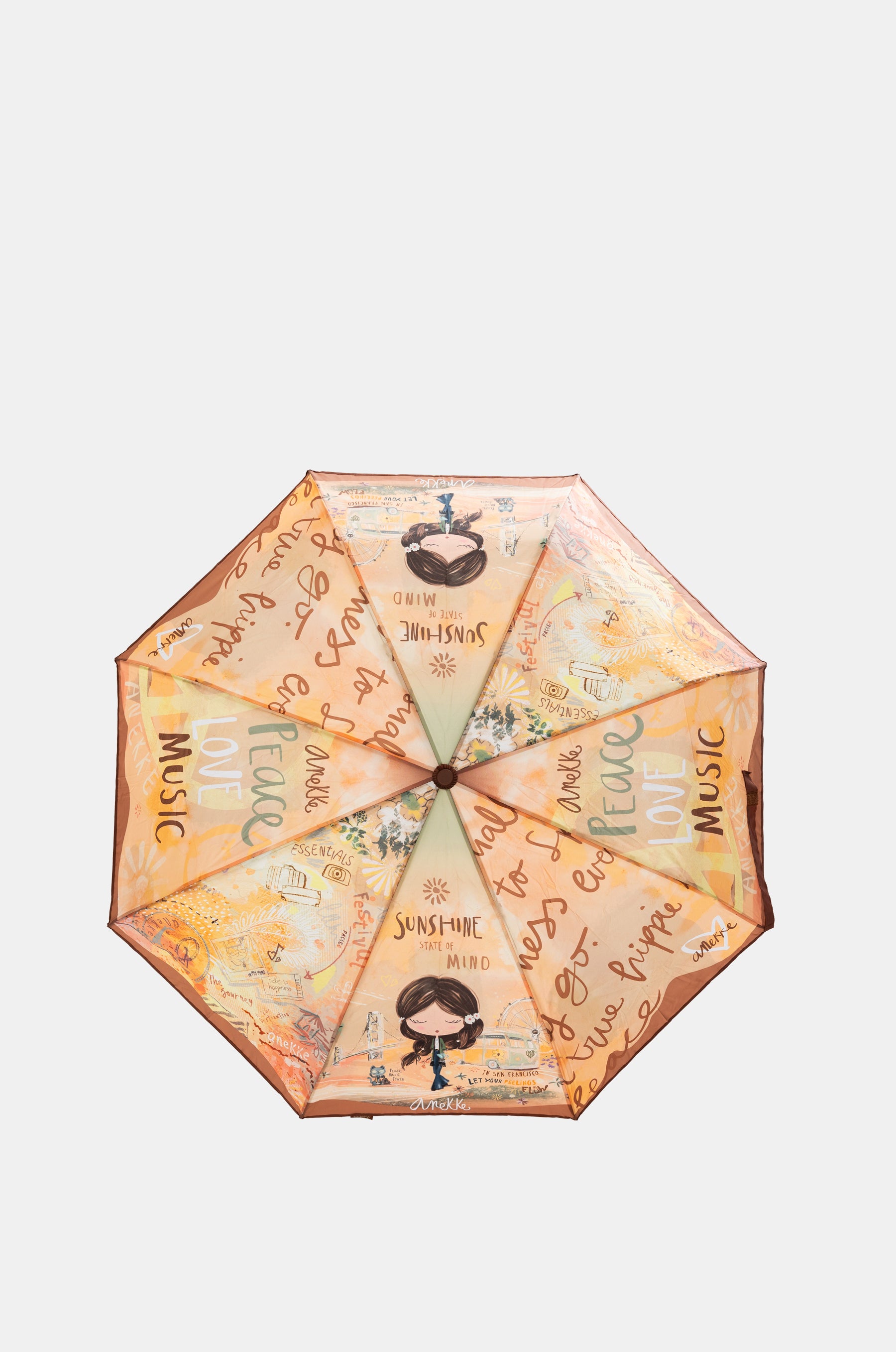 Parapluie manuel Peace & Love