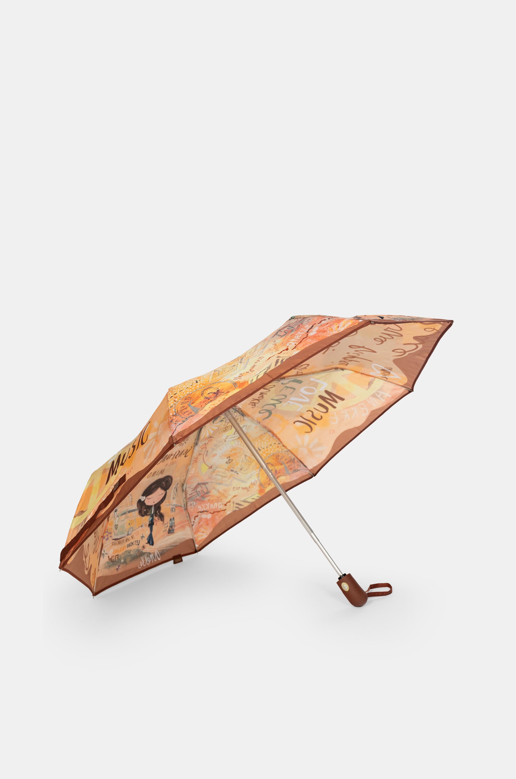 Parapluie automatique Peace & Love