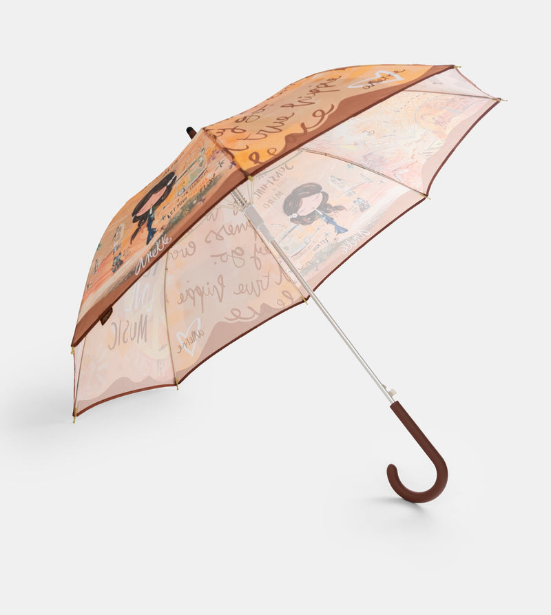 Parapluie long Peace & Love