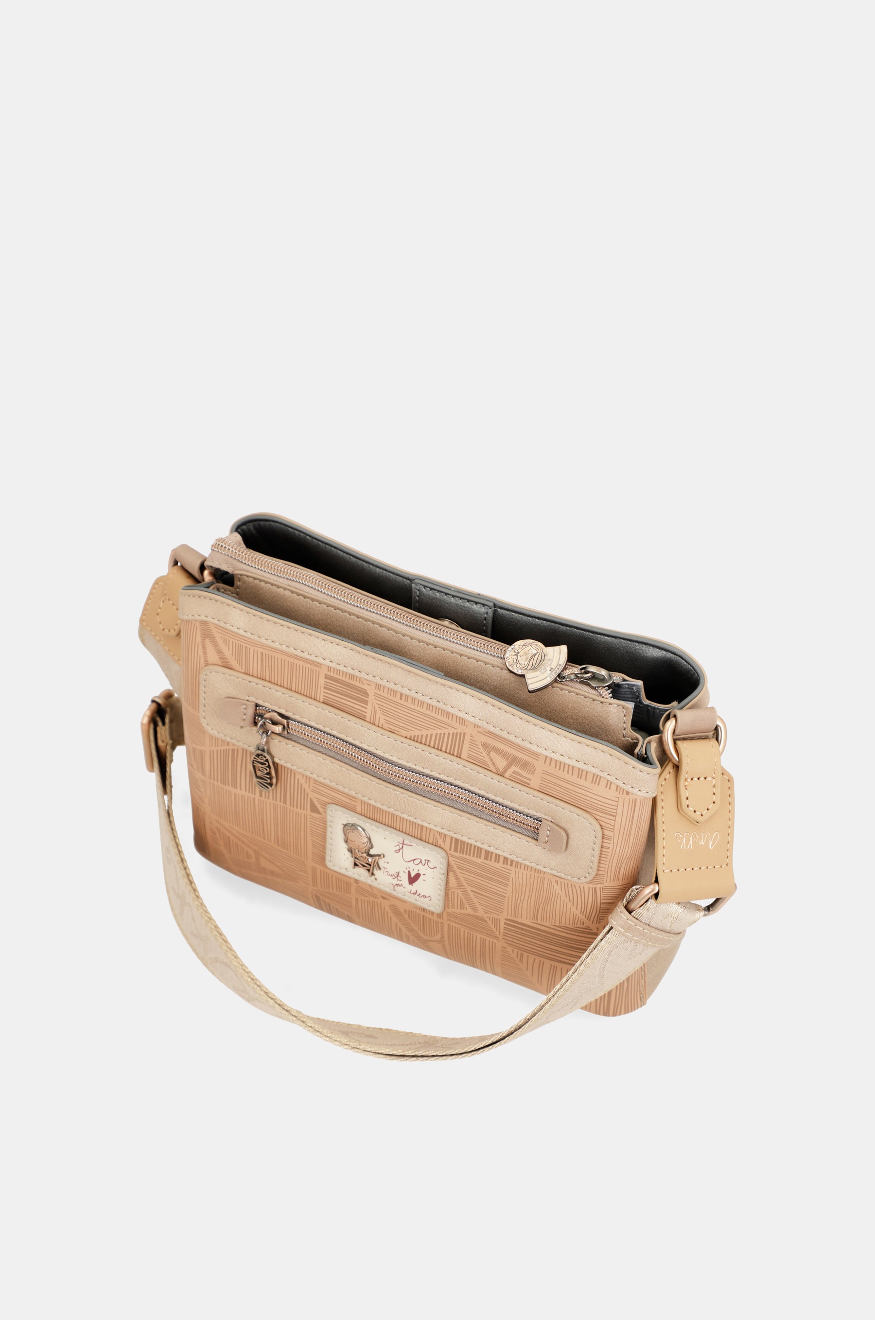 Sac bandoulière moyen format Stars