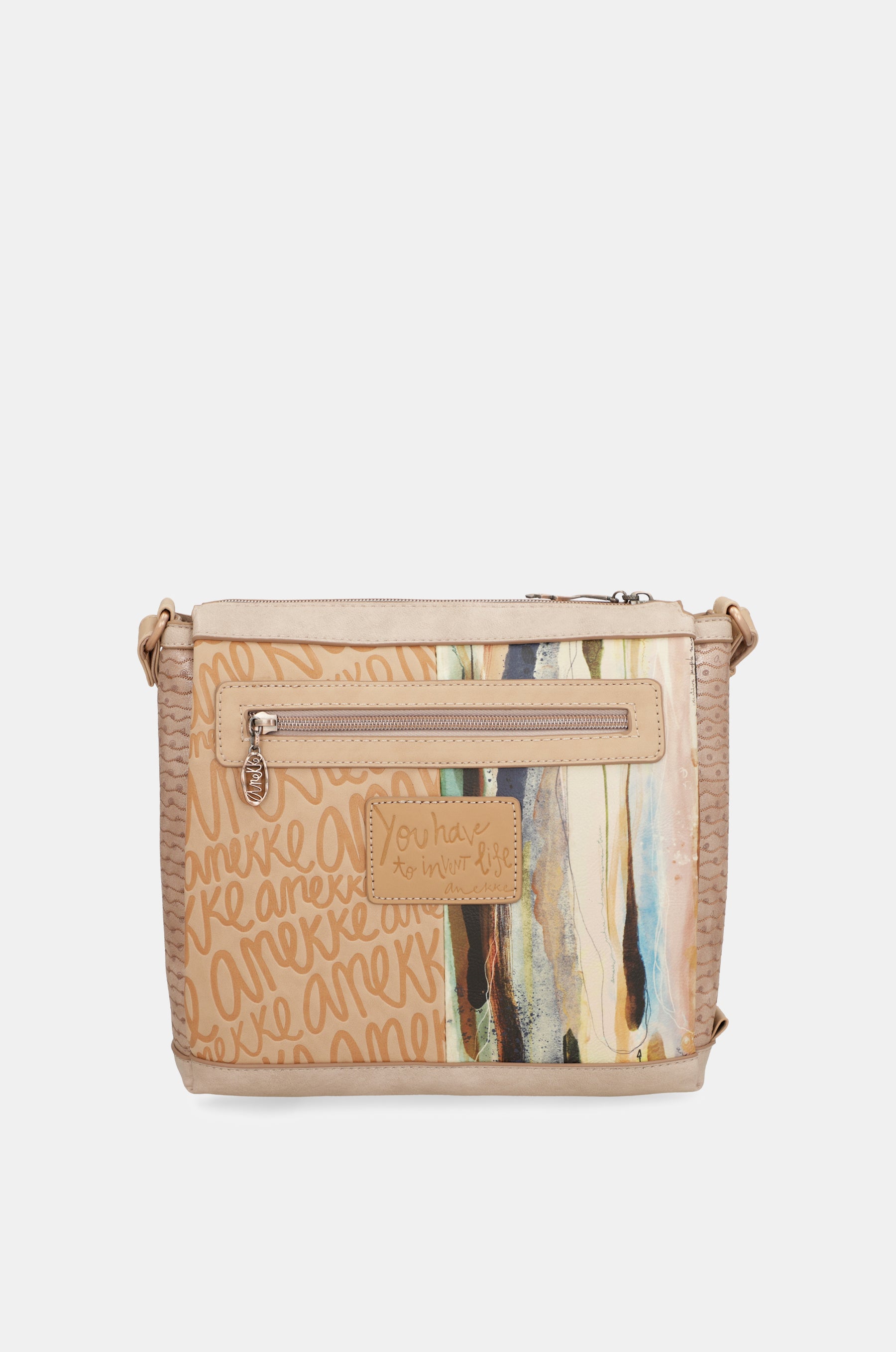 Sac bandoulière carré nude Studio