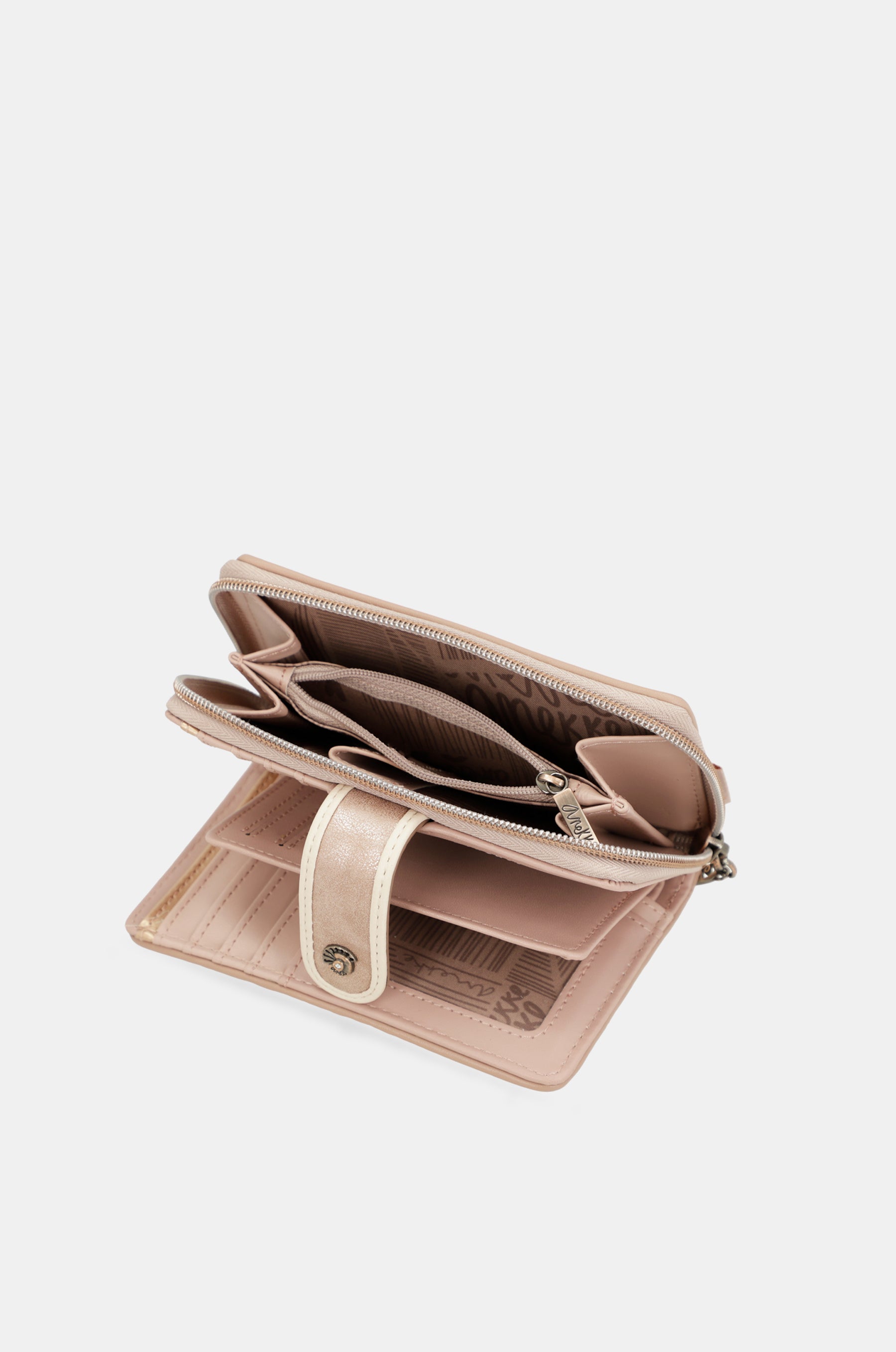 Portefeuille RFID moyen format nude Studio