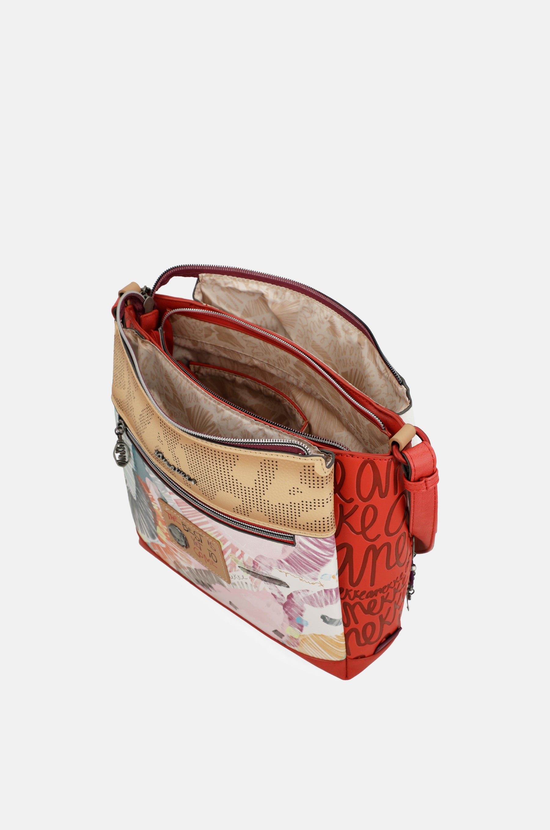 Sac bandoulière 3 compartiments Fashion