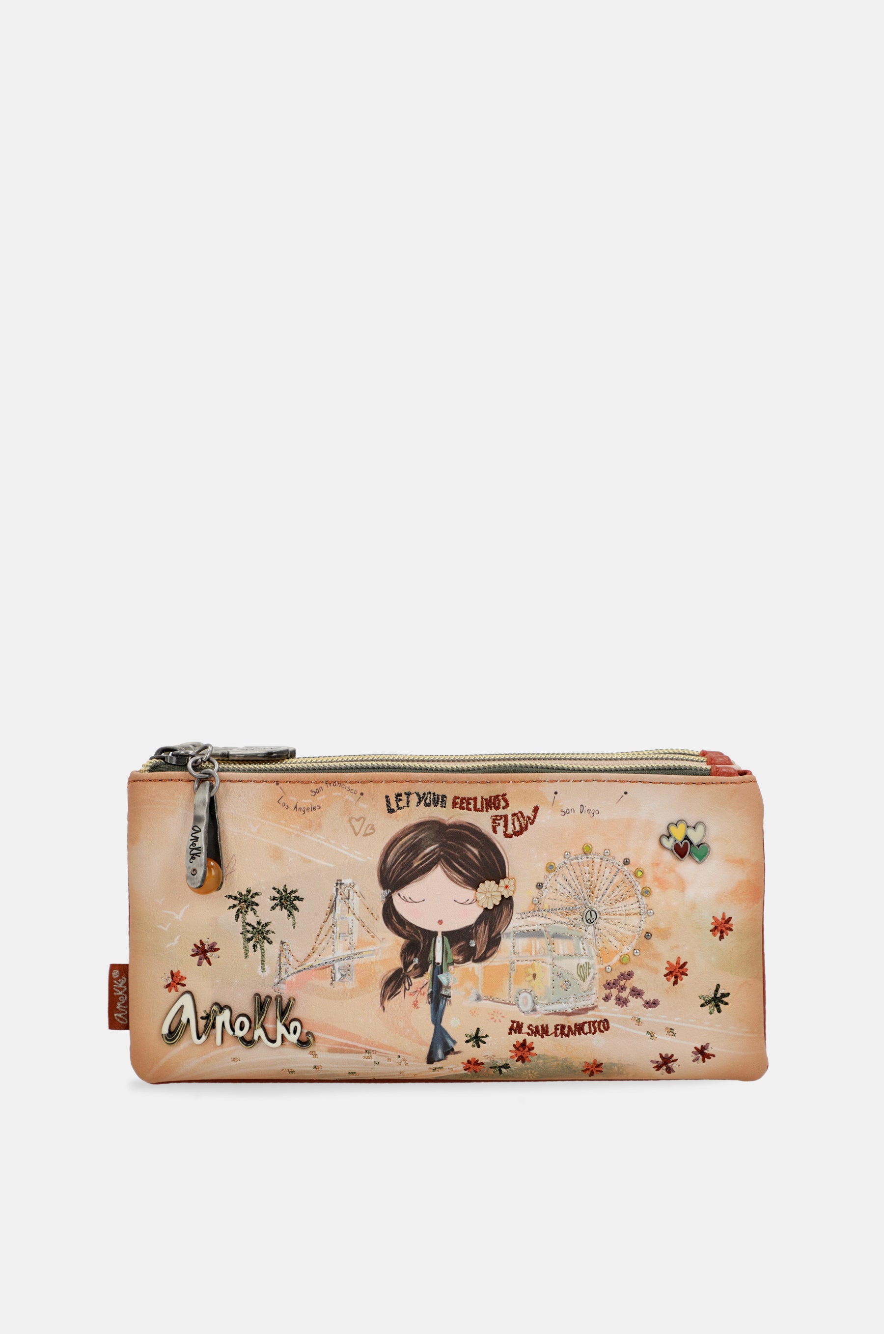 Trousse camel Peace & Love