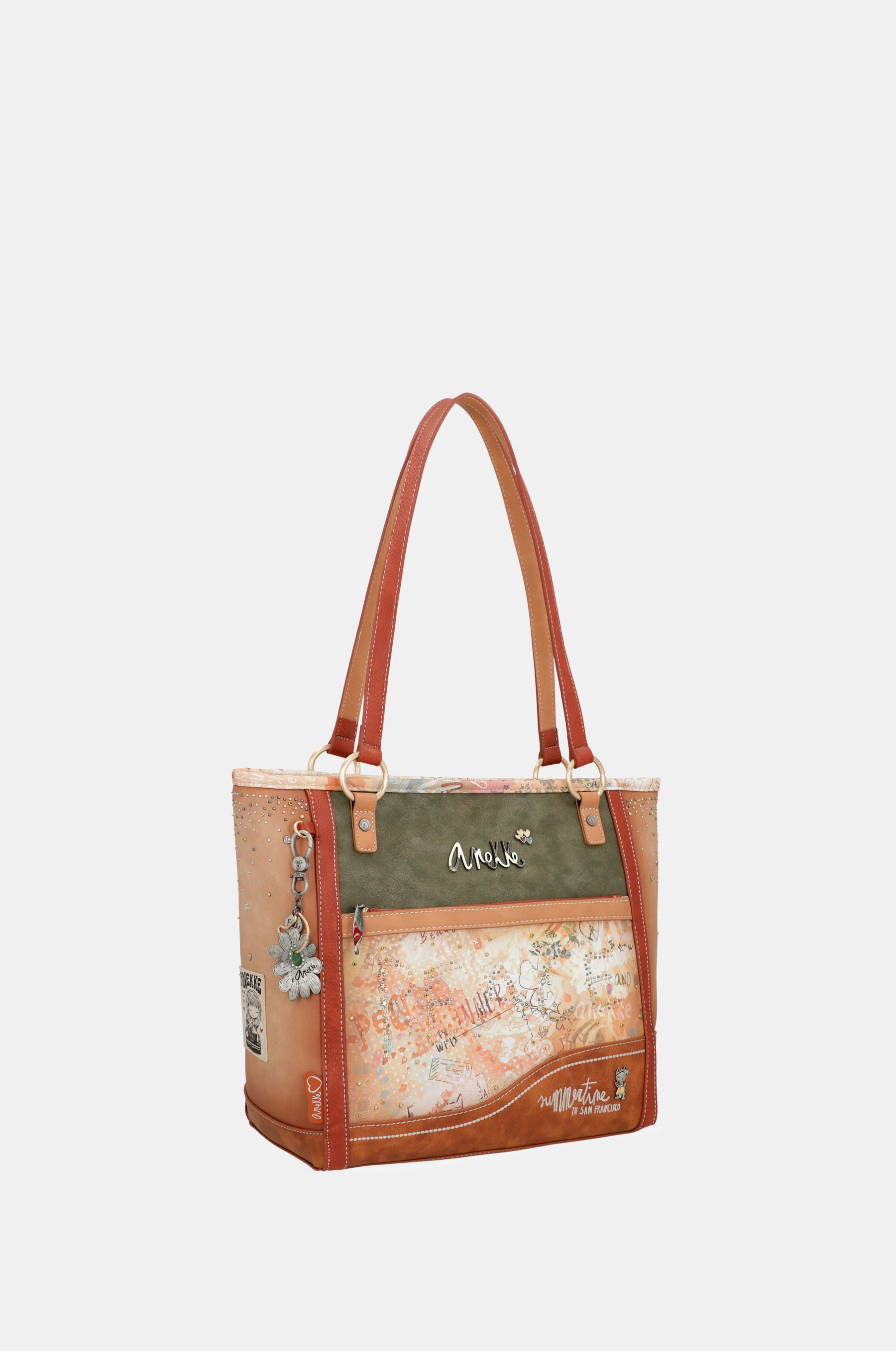 Sac porté épaule grand format Flowers