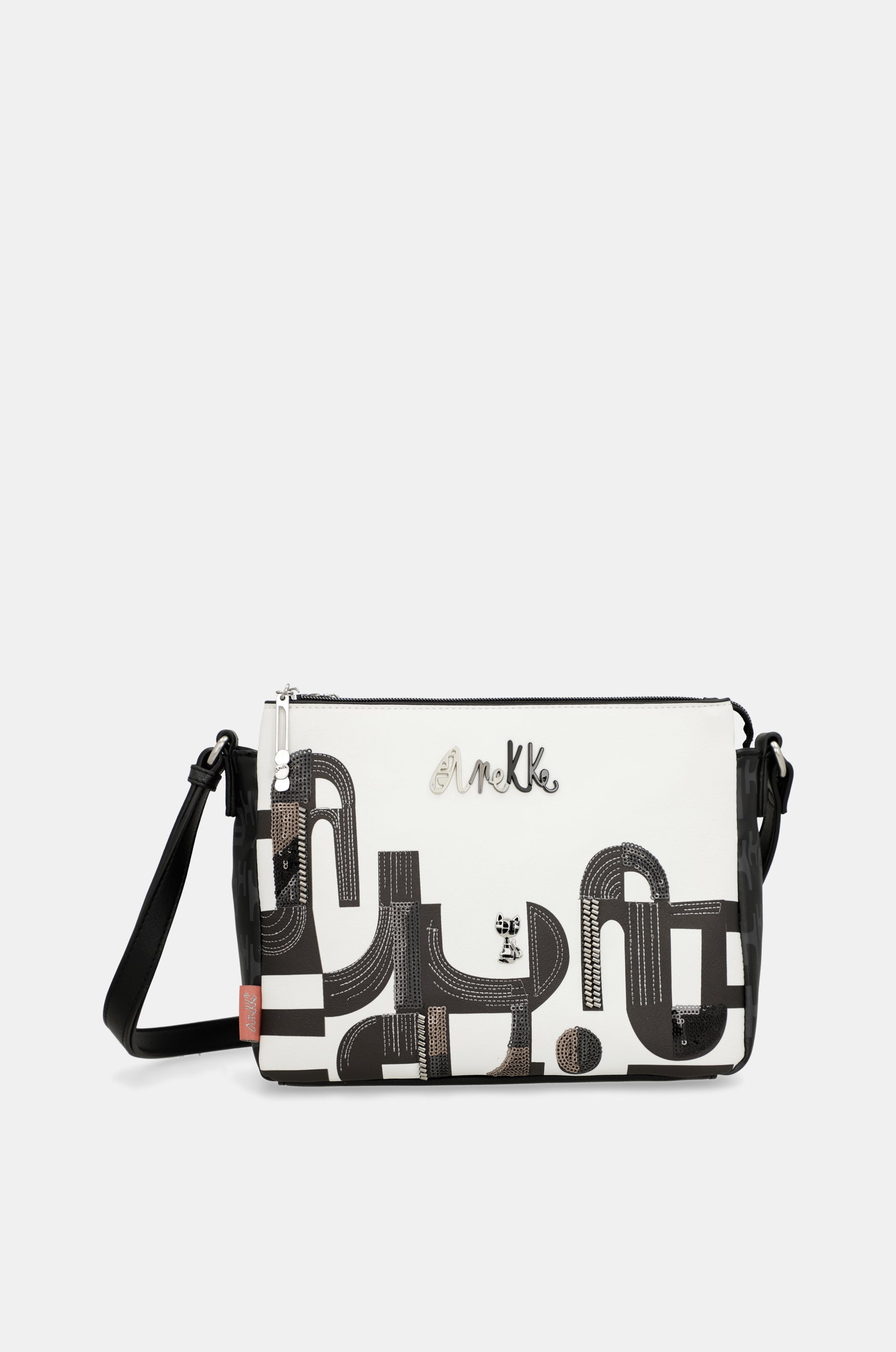 Sac bandoulière 3 compartiments Nature Sixties