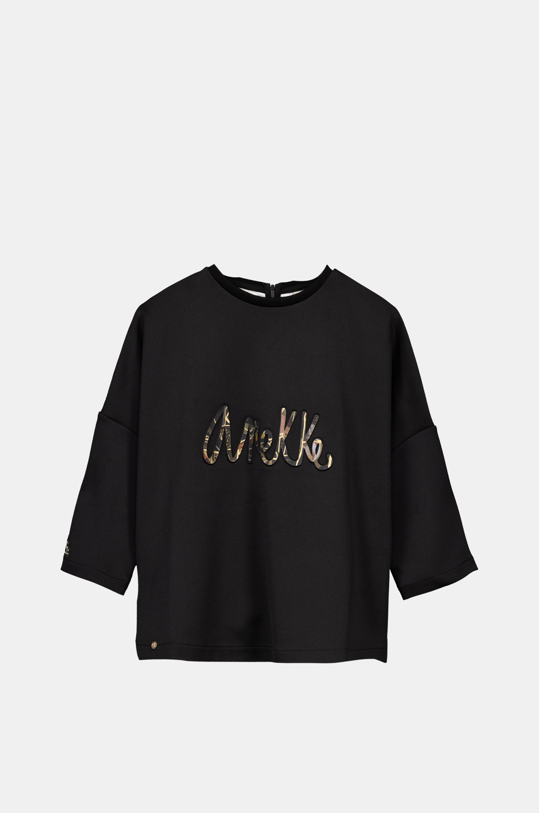 Sweat-shirt noir logo