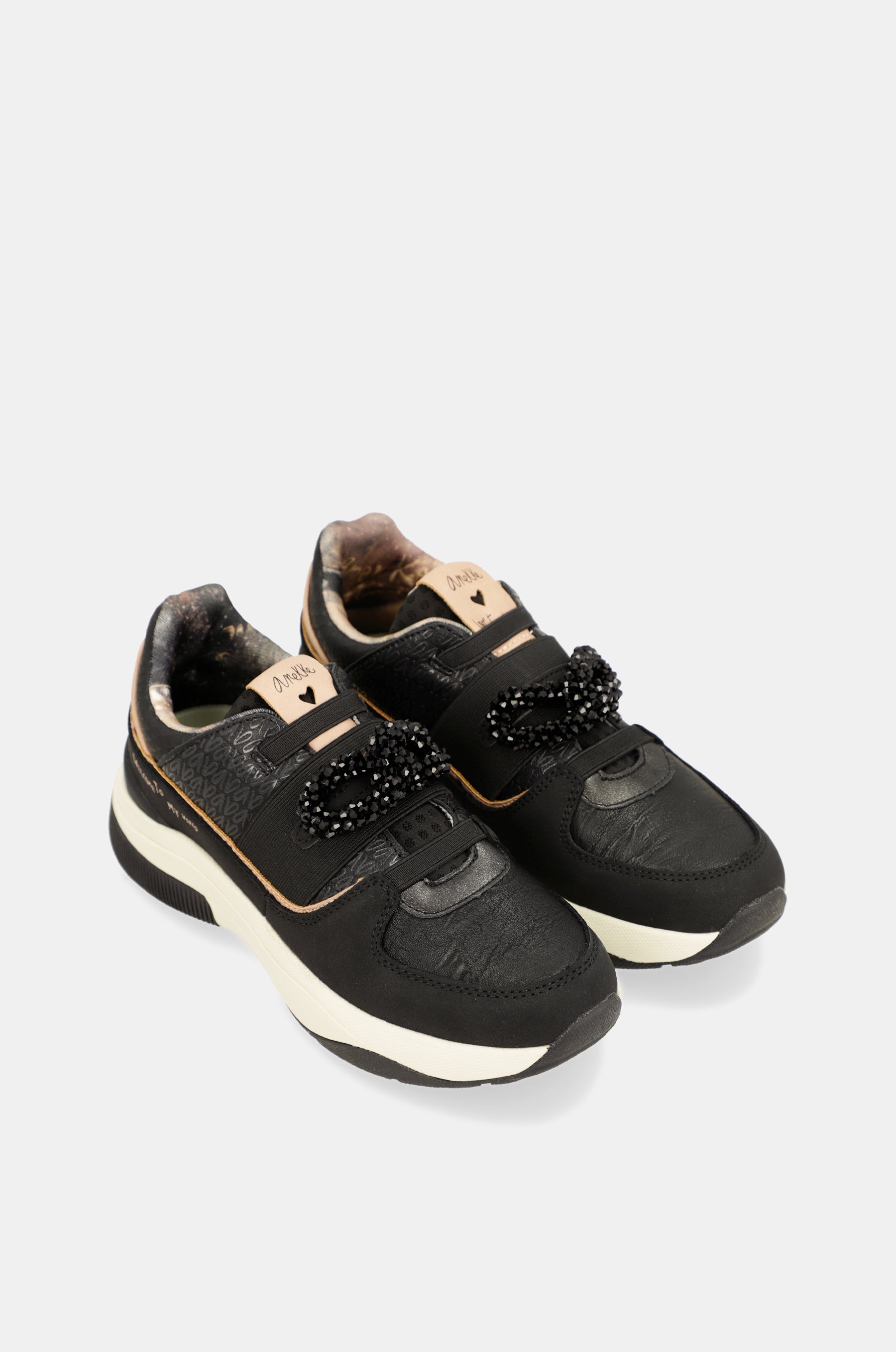 Baskets Sport, noir