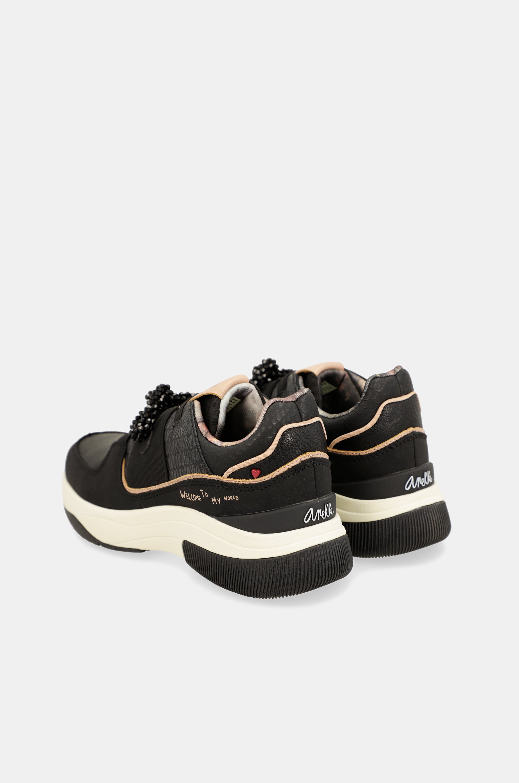 Baskets Sport, noir